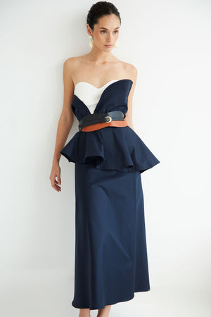 BENEDETTA NAVY SKIRT