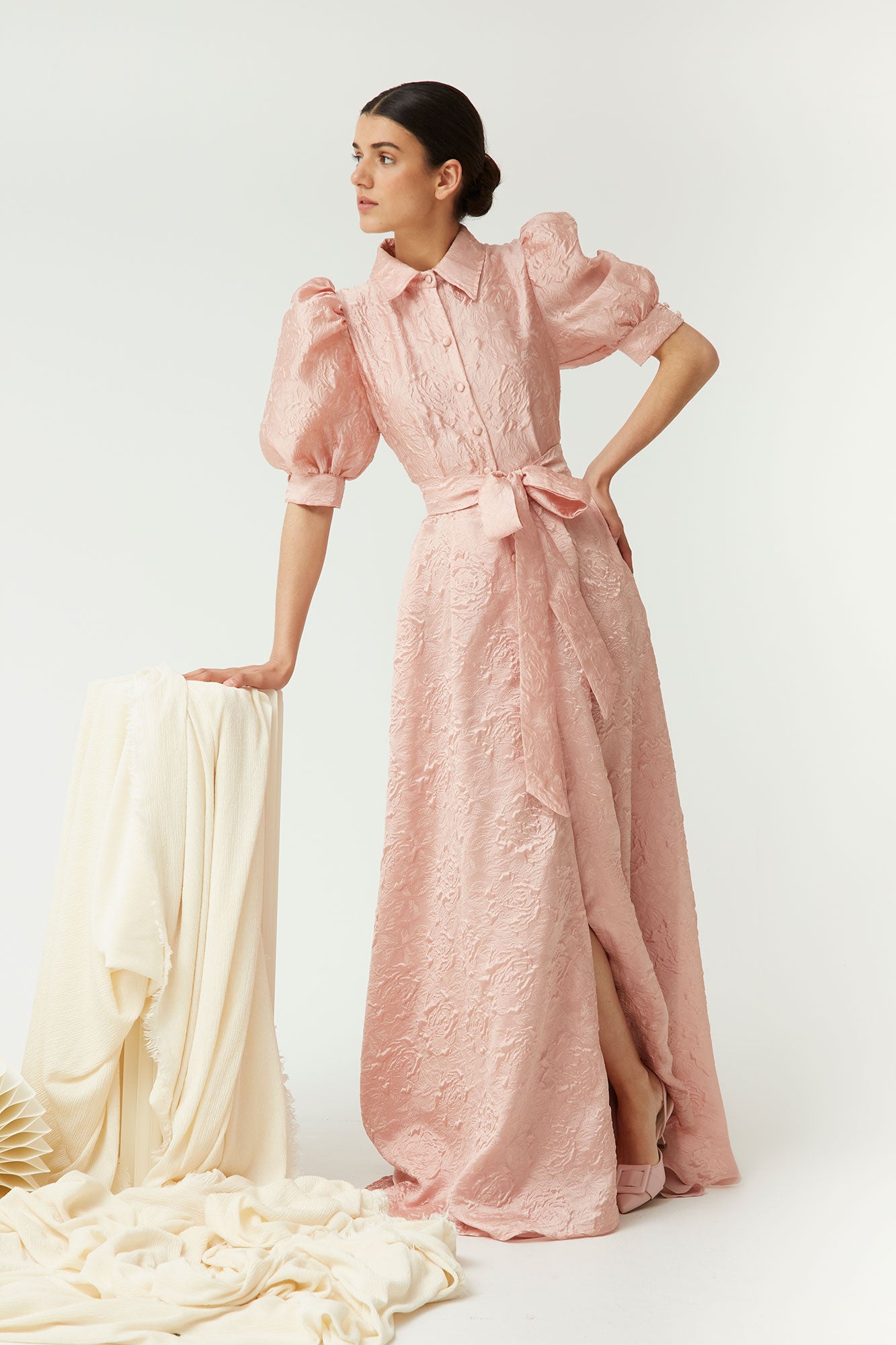 Robe Des Fiançailles Robe Fiançailles Courte ROBE FIONA CACHEMIRE