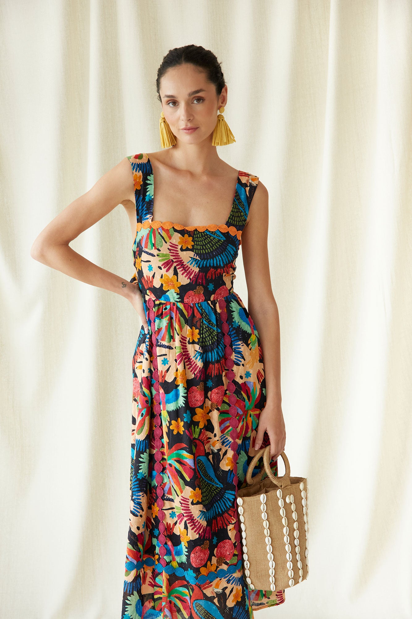 VESTIDO ELISABETTA NEGRO
