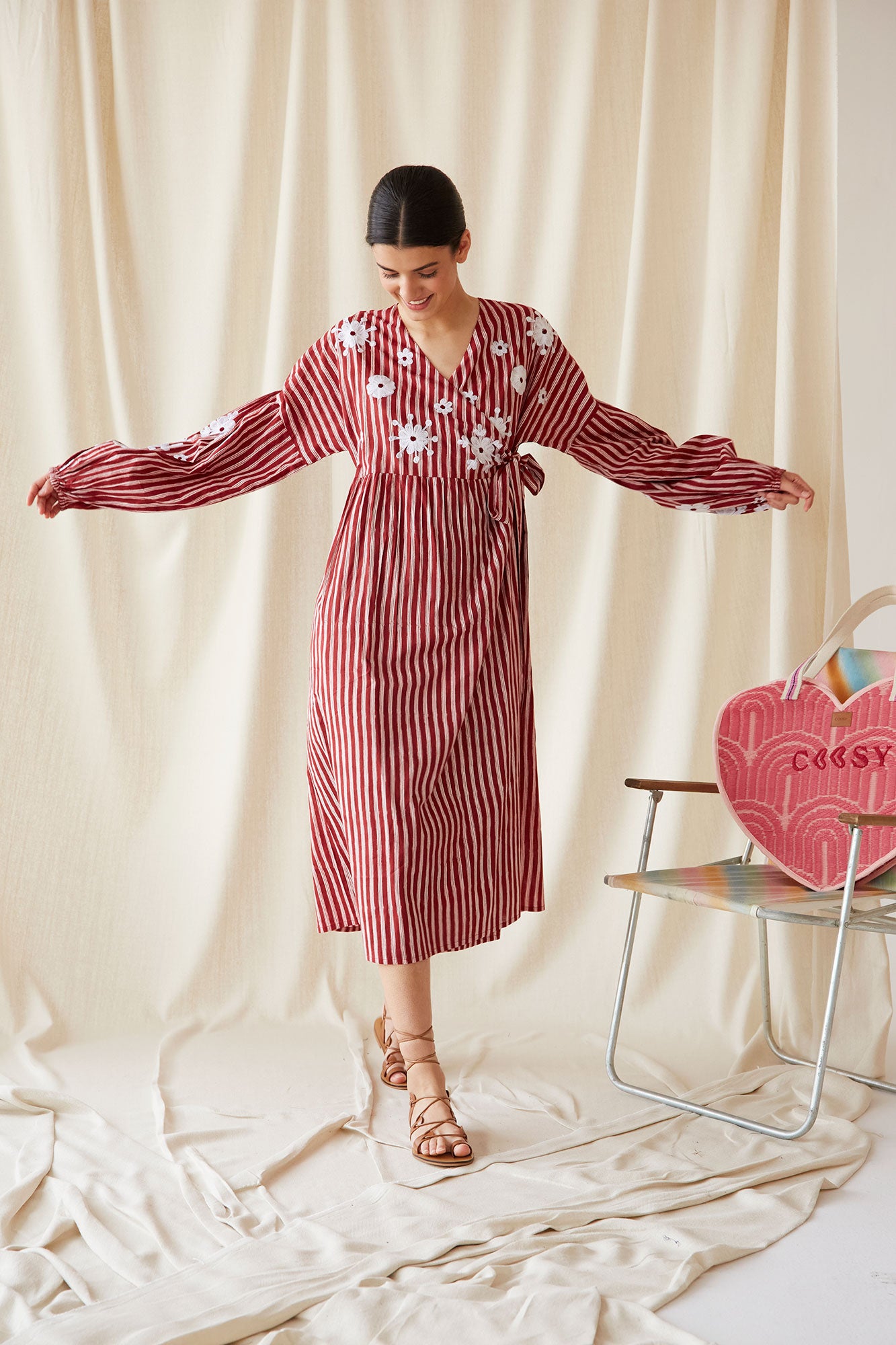 RED LILY DRESS