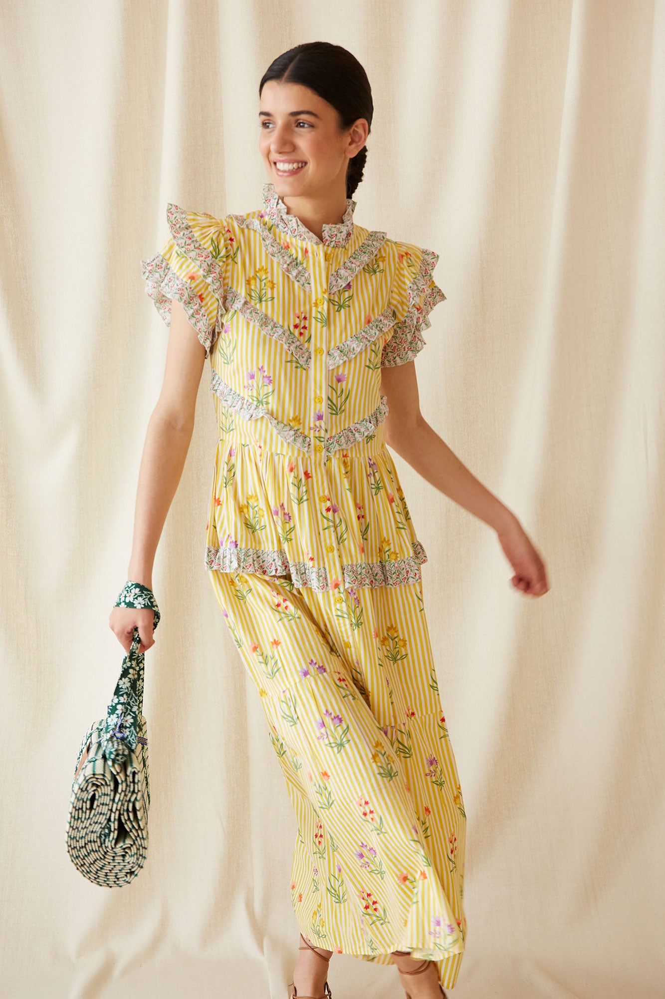VESTIDO ANTILLA AMARILLO