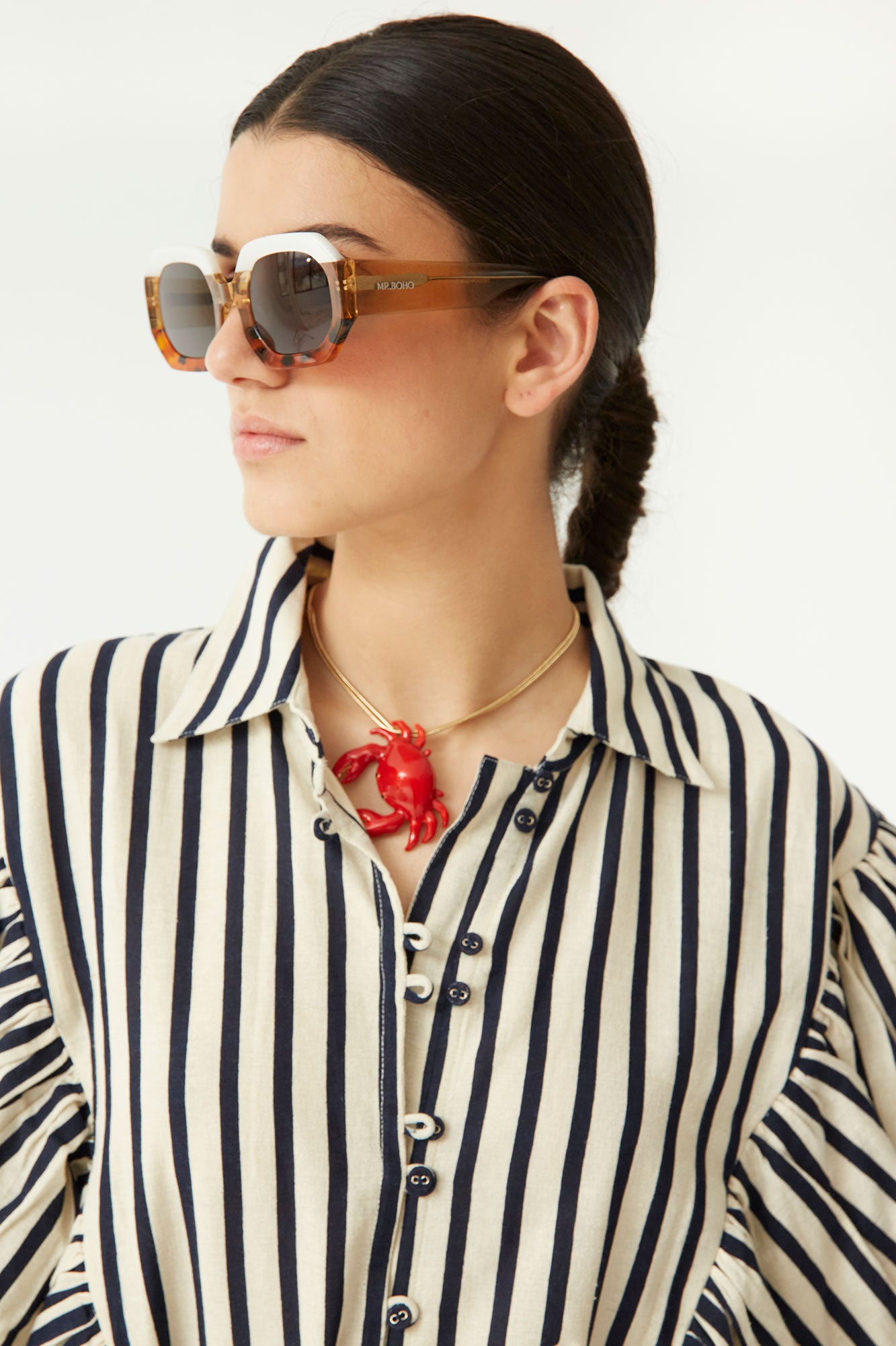 COLLAR CANGREJO ROJO