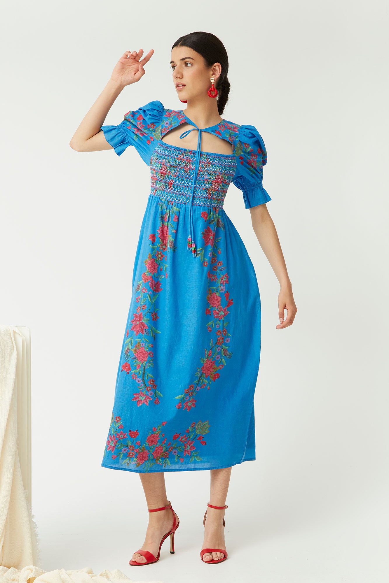 VESTIDO DIANORA AZUL