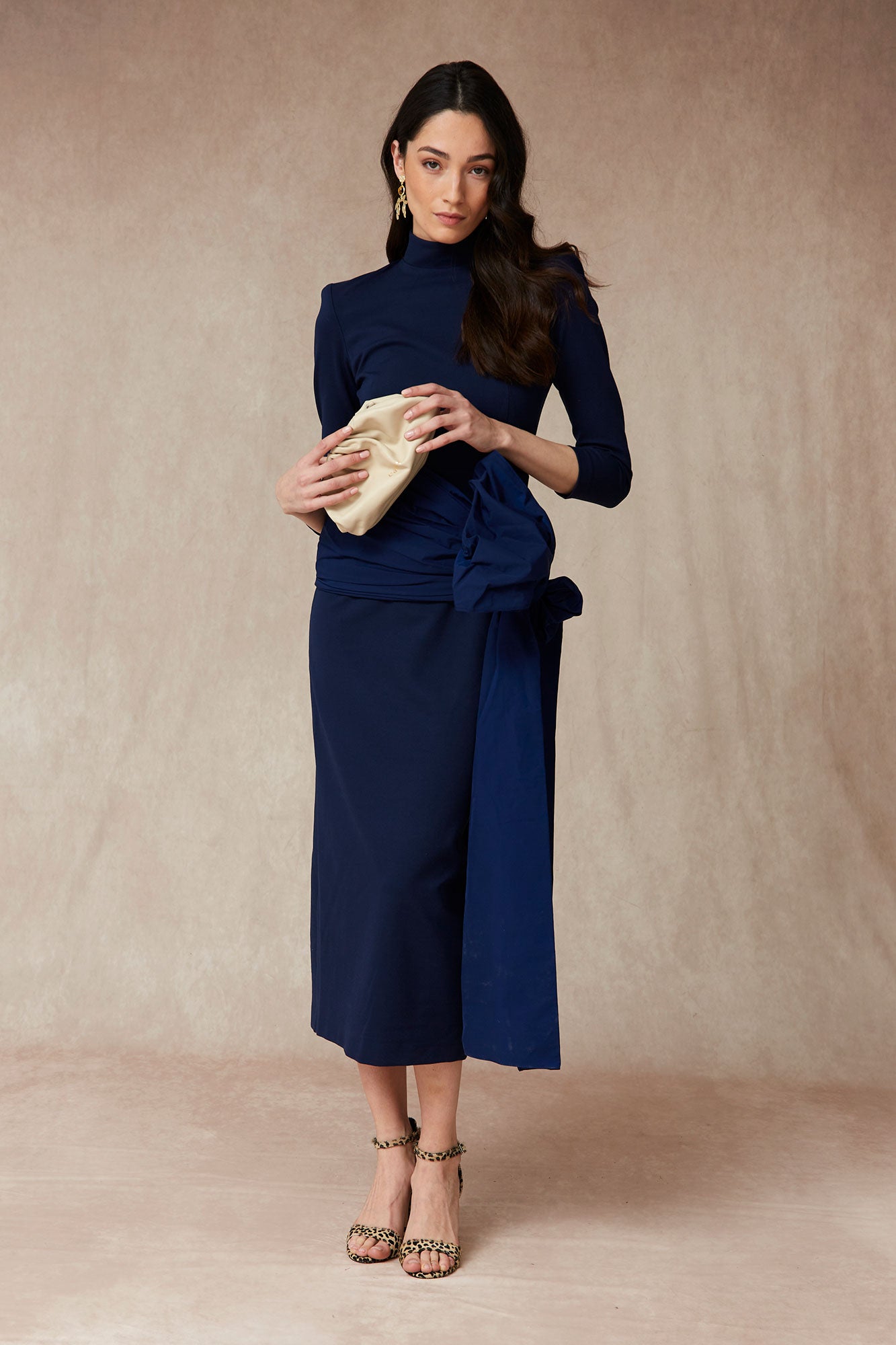 VESTIDO NEVIRA MARINO