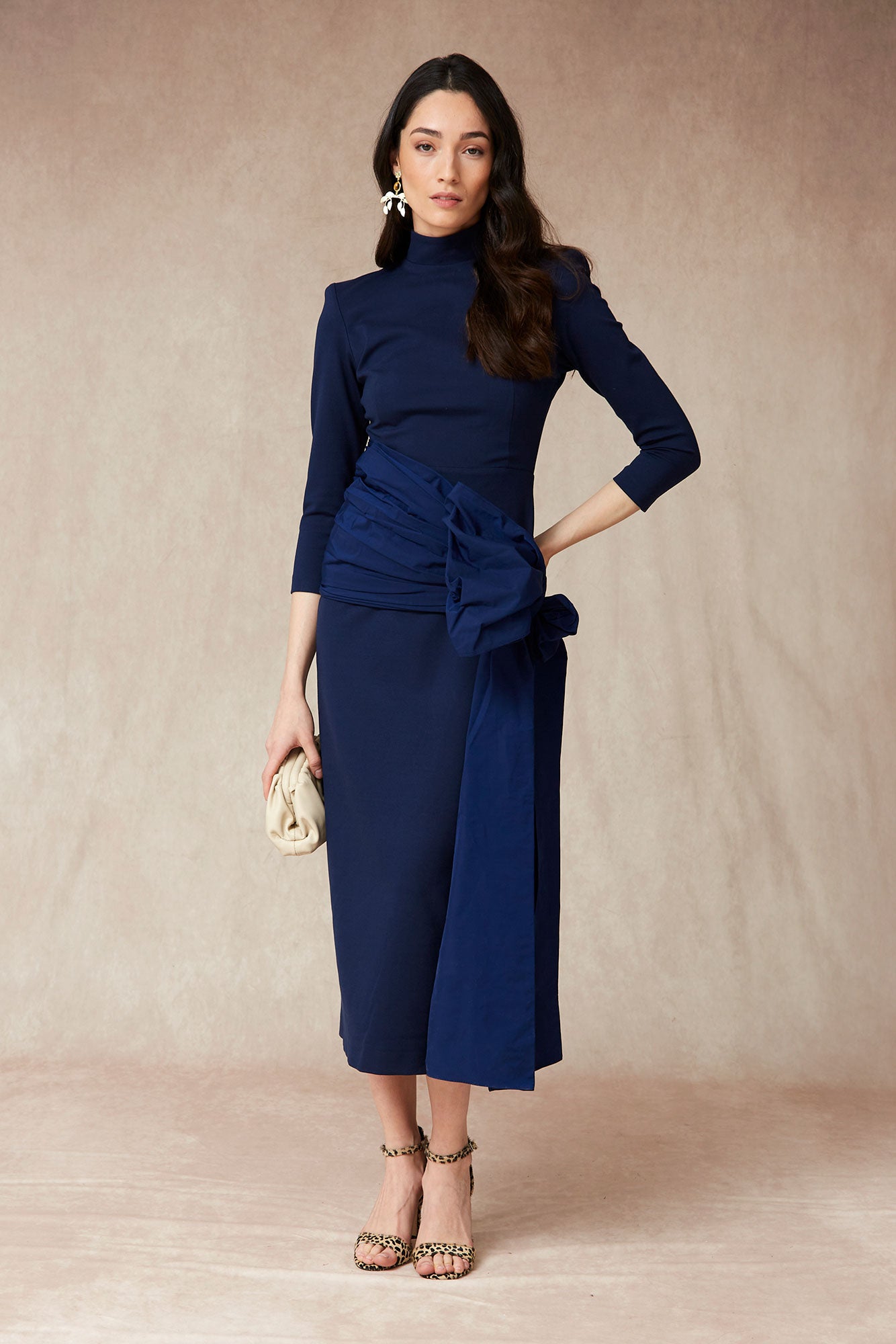 VESTIDO NEVIRA MARINO