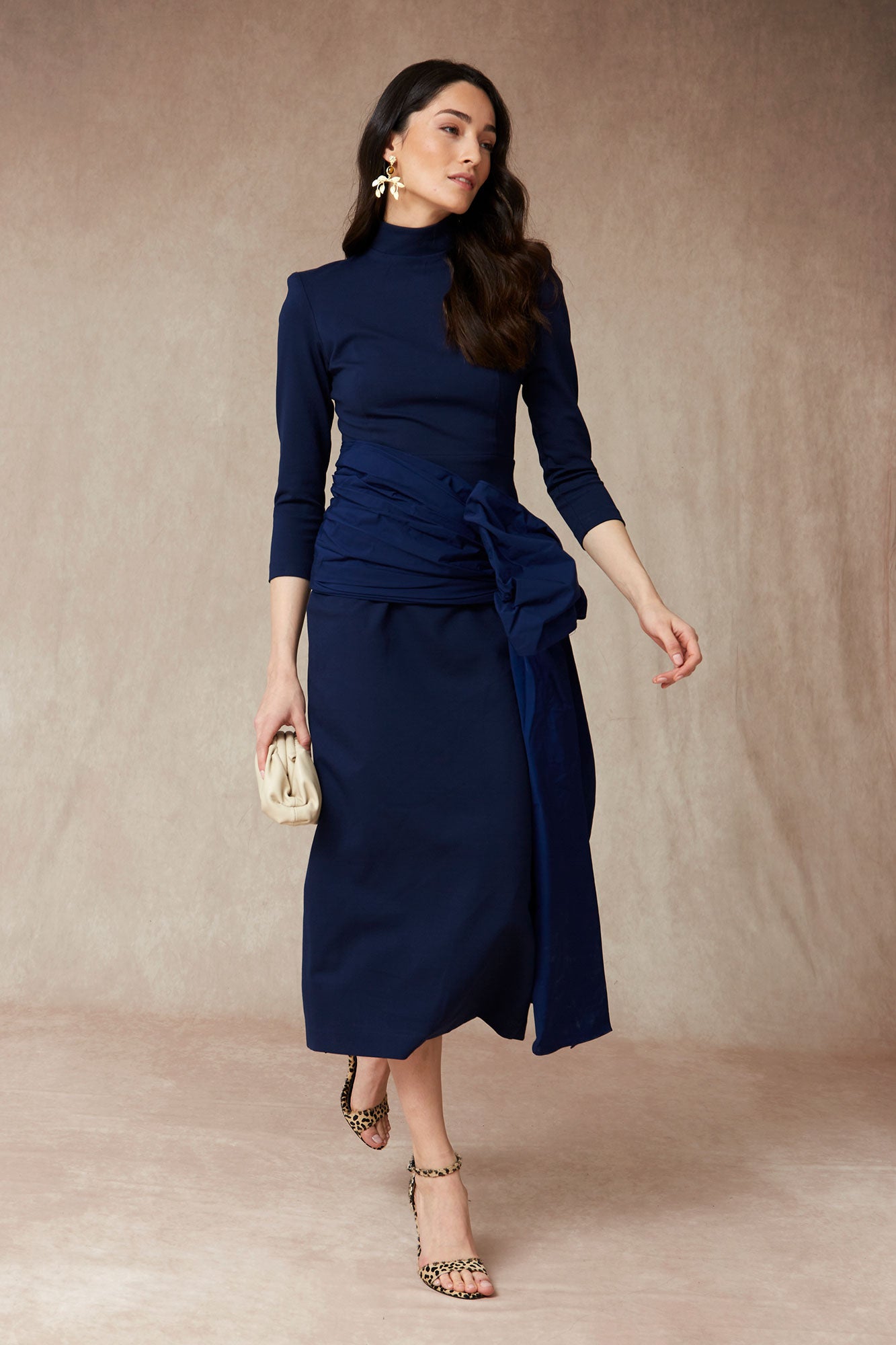 VESTIDO NEVIRA MARINO