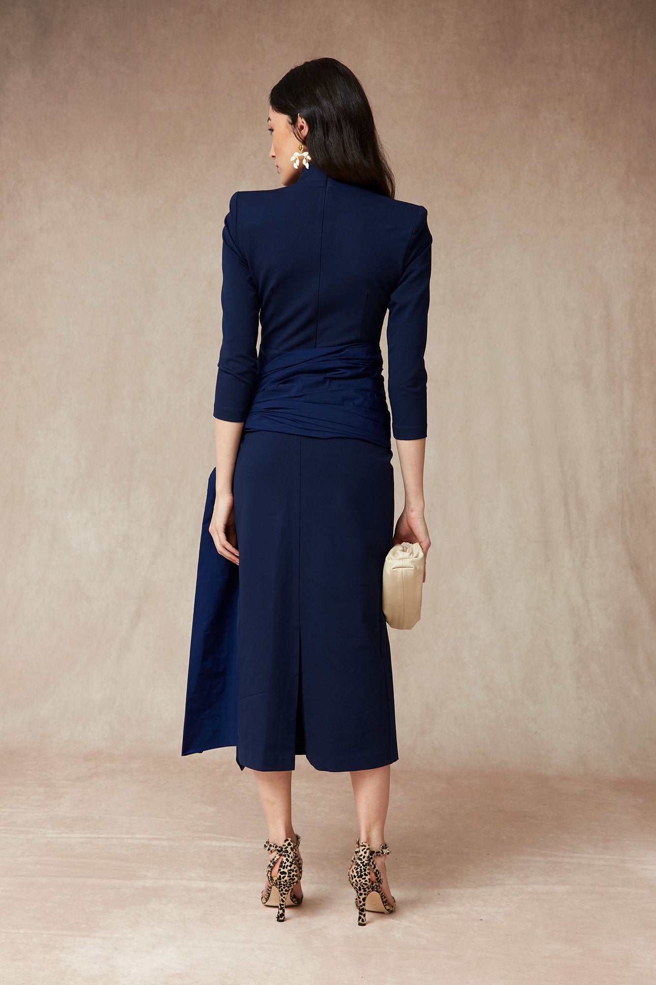 VESTIDO NEVIRA MARINO