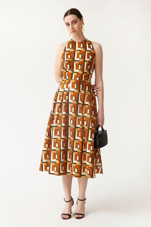 ROBE ORANGE CINNIA
