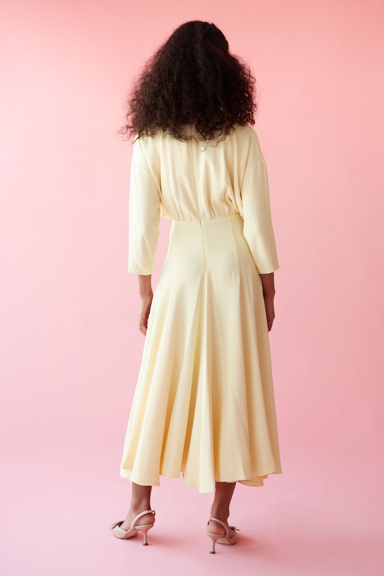 ROBE JAUNE SANTINA