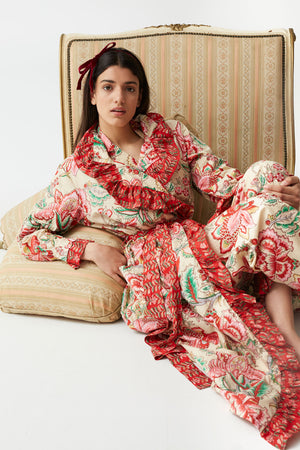 ROBE AZALÉE À FLEURS MULTICOLORES