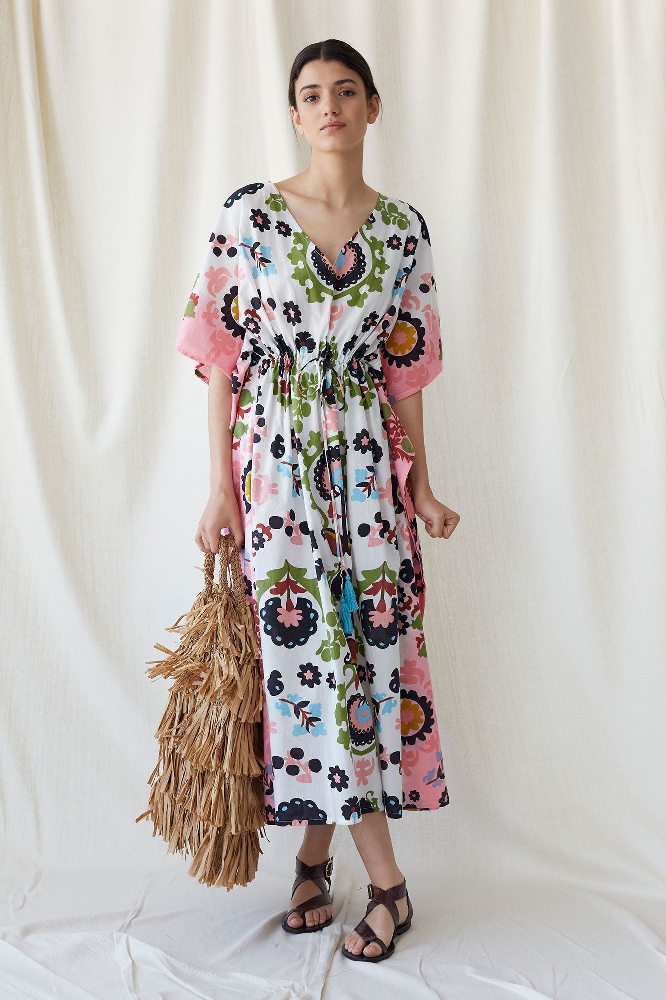 KAFTAN LUCAS BLANCO