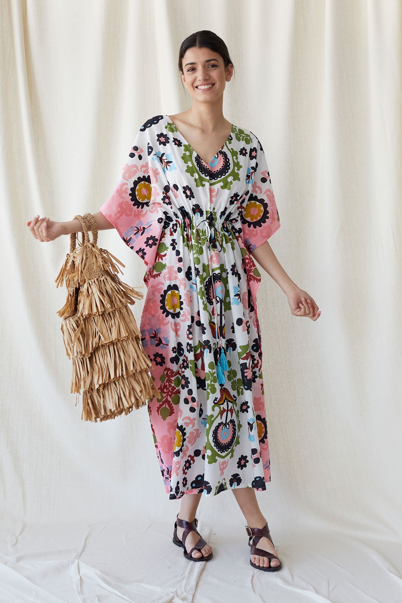 KAFTAN LUCAS BLANCO