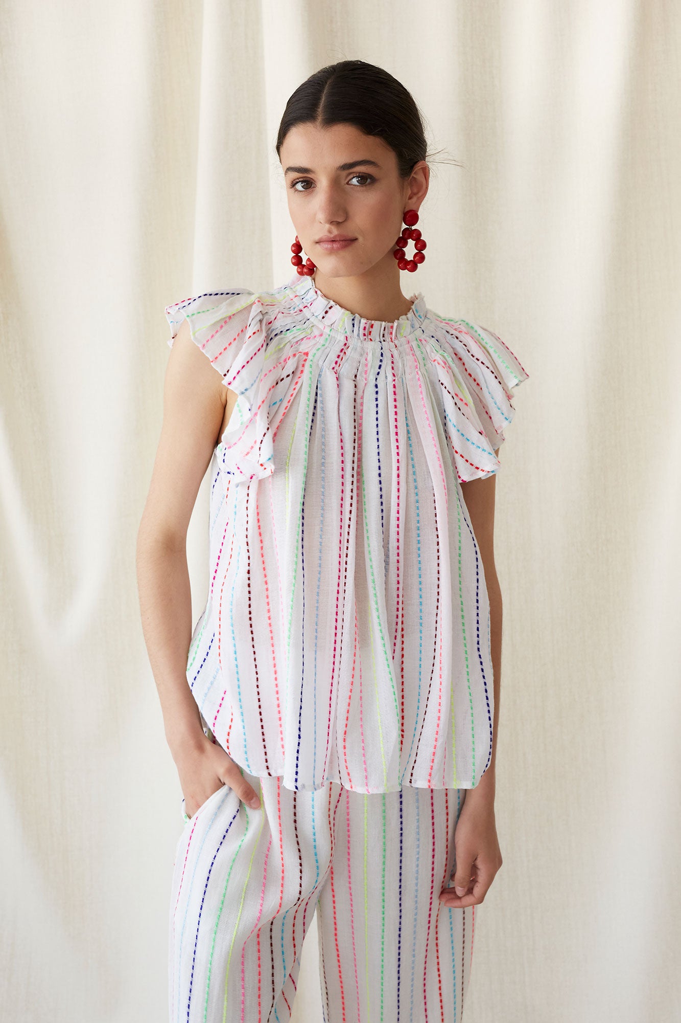 CONJUNTO CONCHA MULTICOLOR