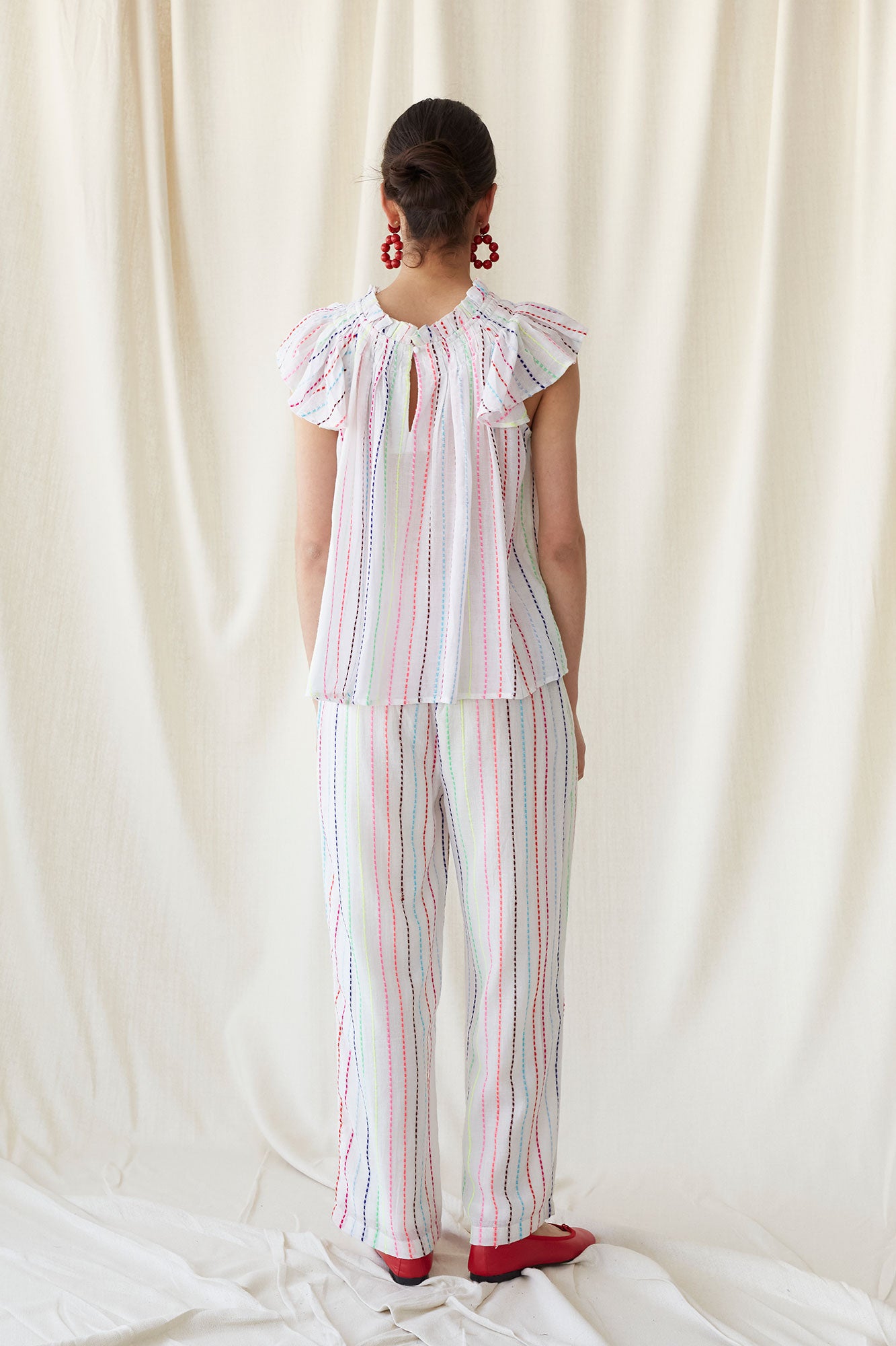 ENSEMBLE DE COQUILLES MULTICOLORE
