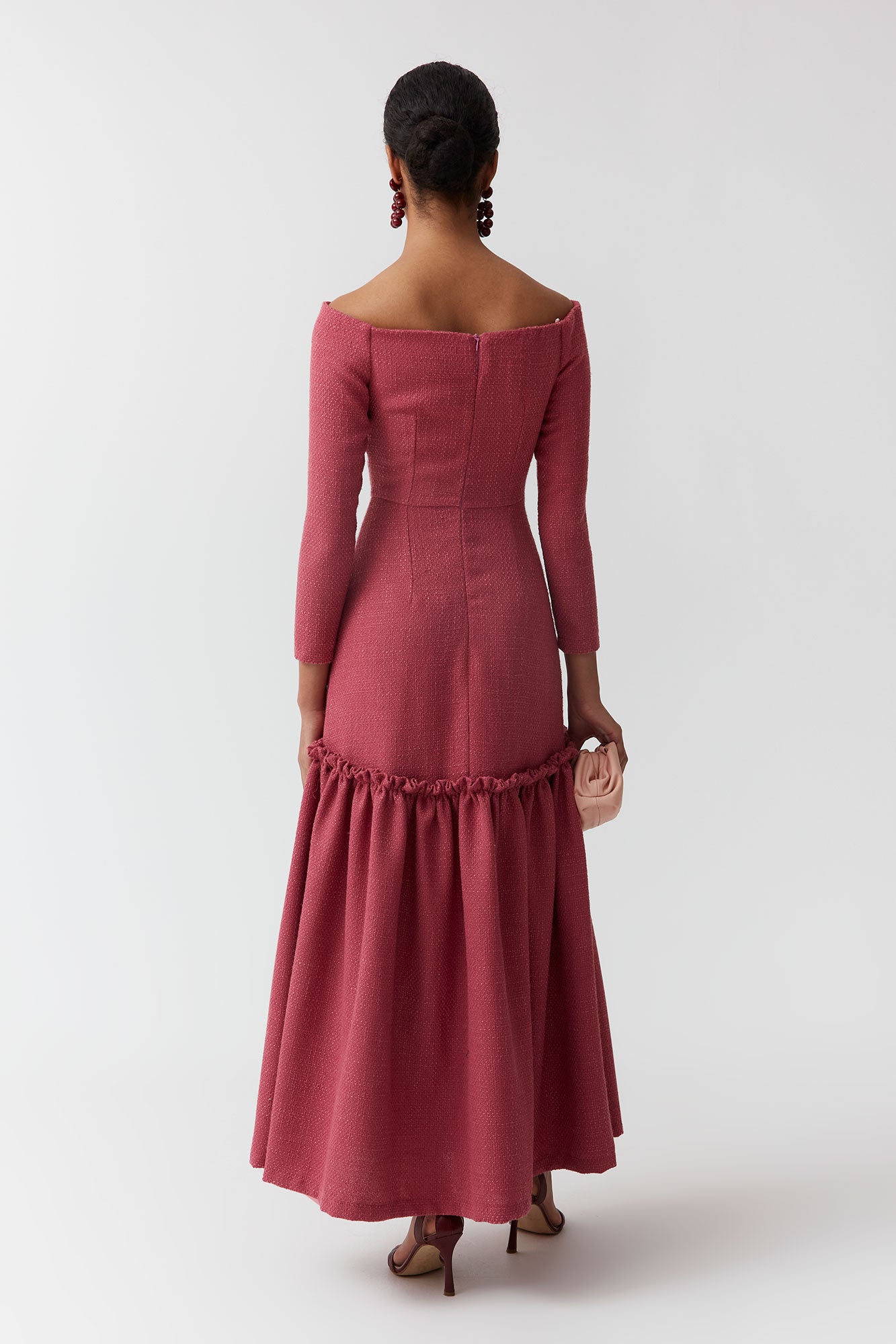 VESTIDO AFRICA BURDEOS