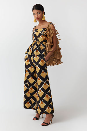 PANTALON AMBRA MOSTAZA
