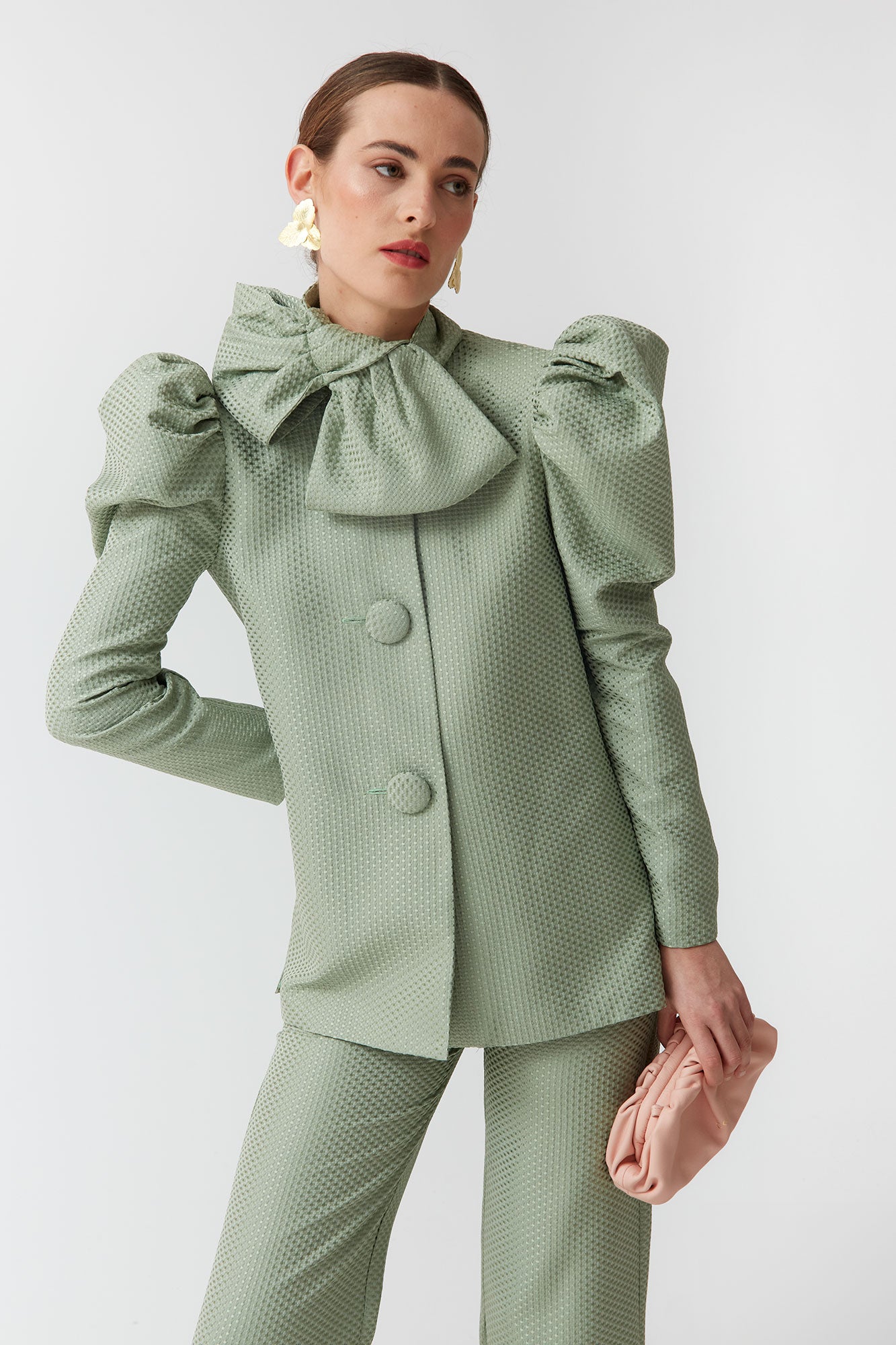 BLAZER VERT TITTA