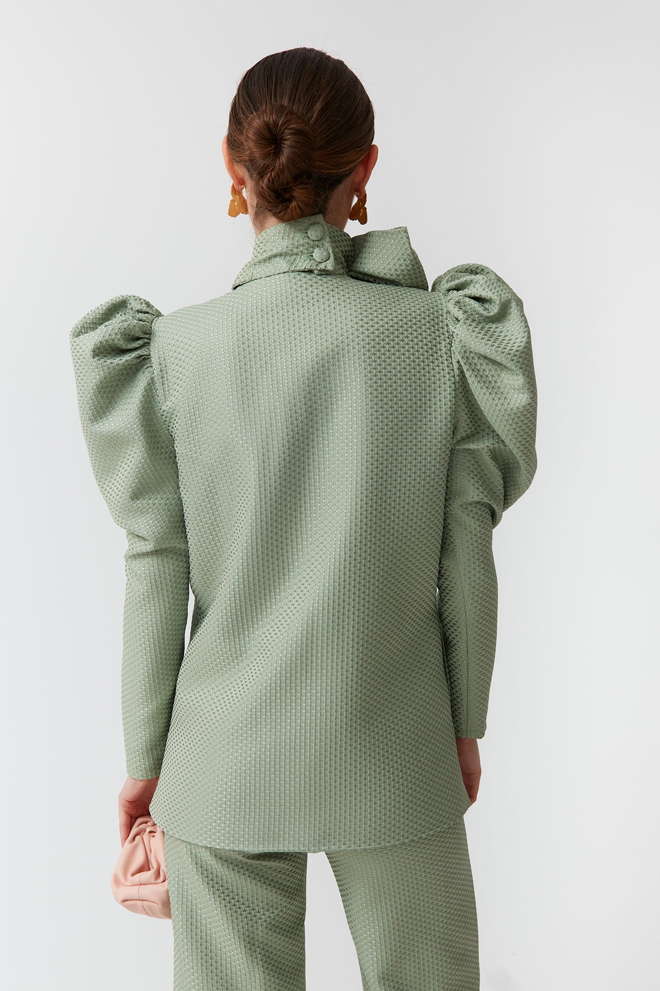 BLAZER VERT TITTA