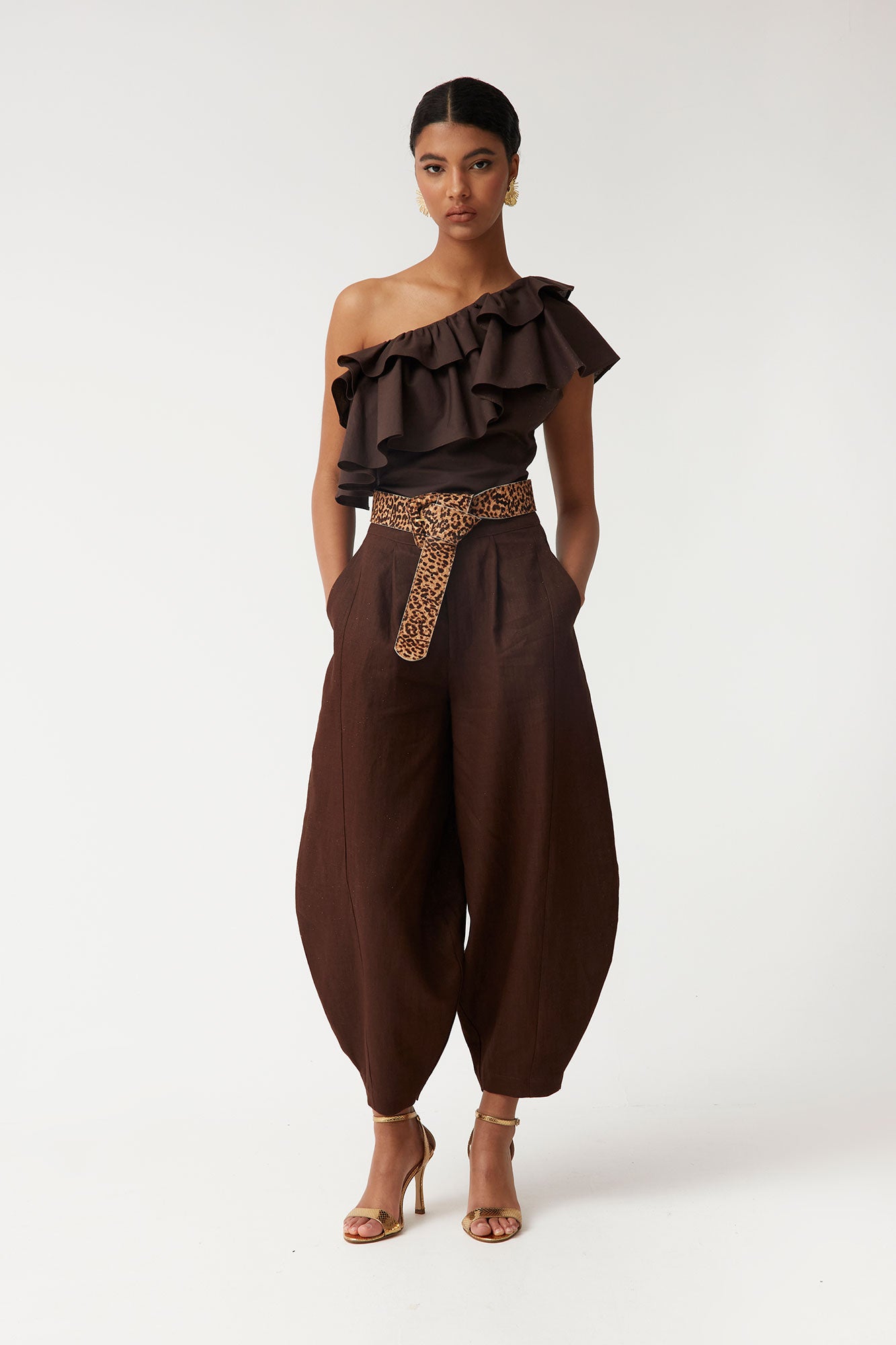 PANTALON ALVARO MARRON