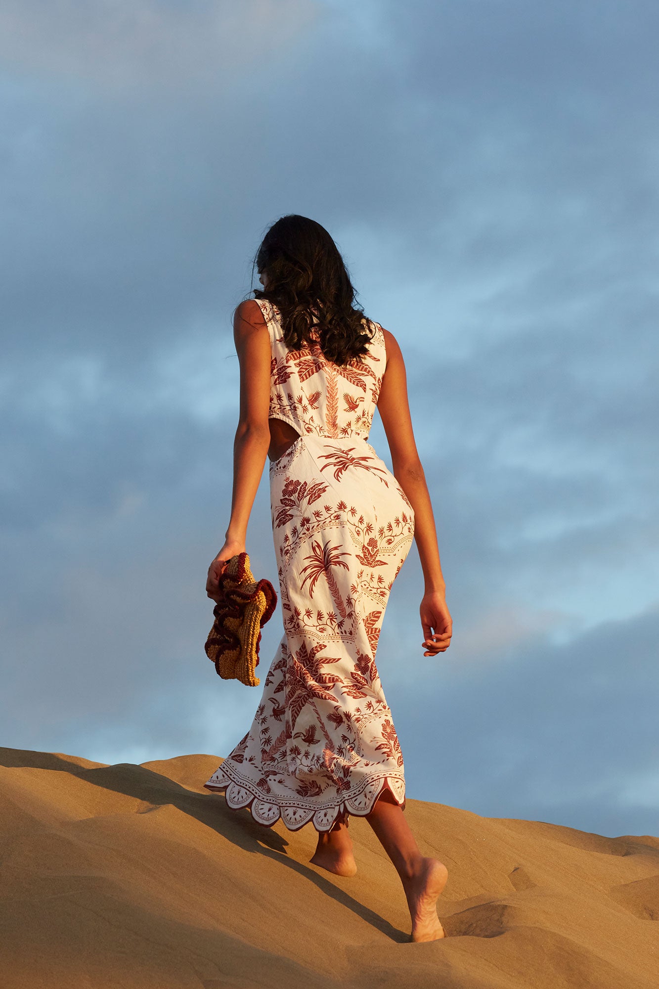 PALMITO BURGUNDY DRESS