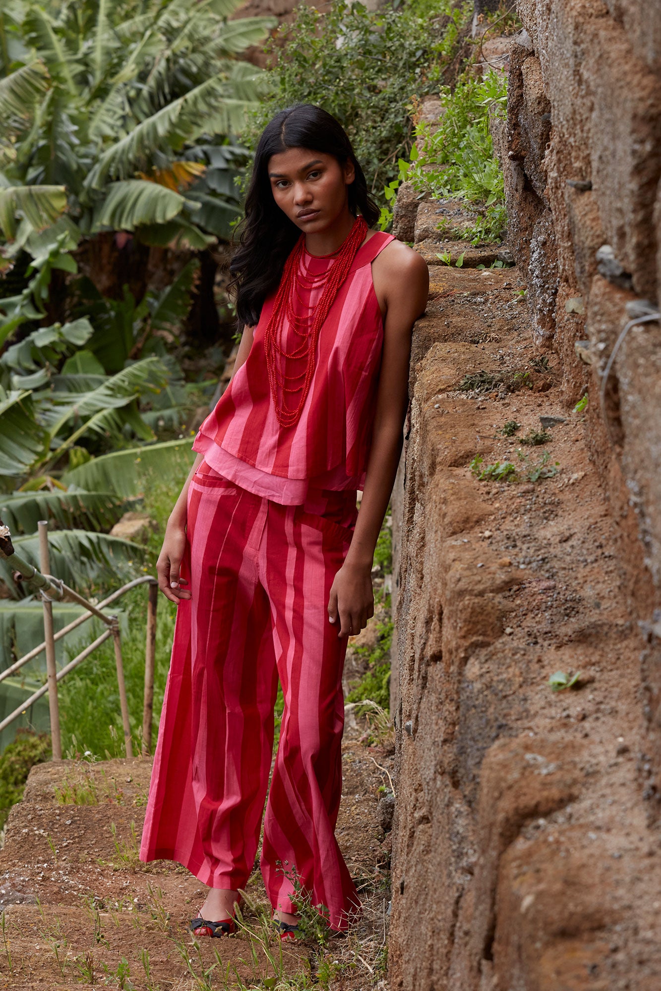 CONJUNTO LUMINIA ROJO