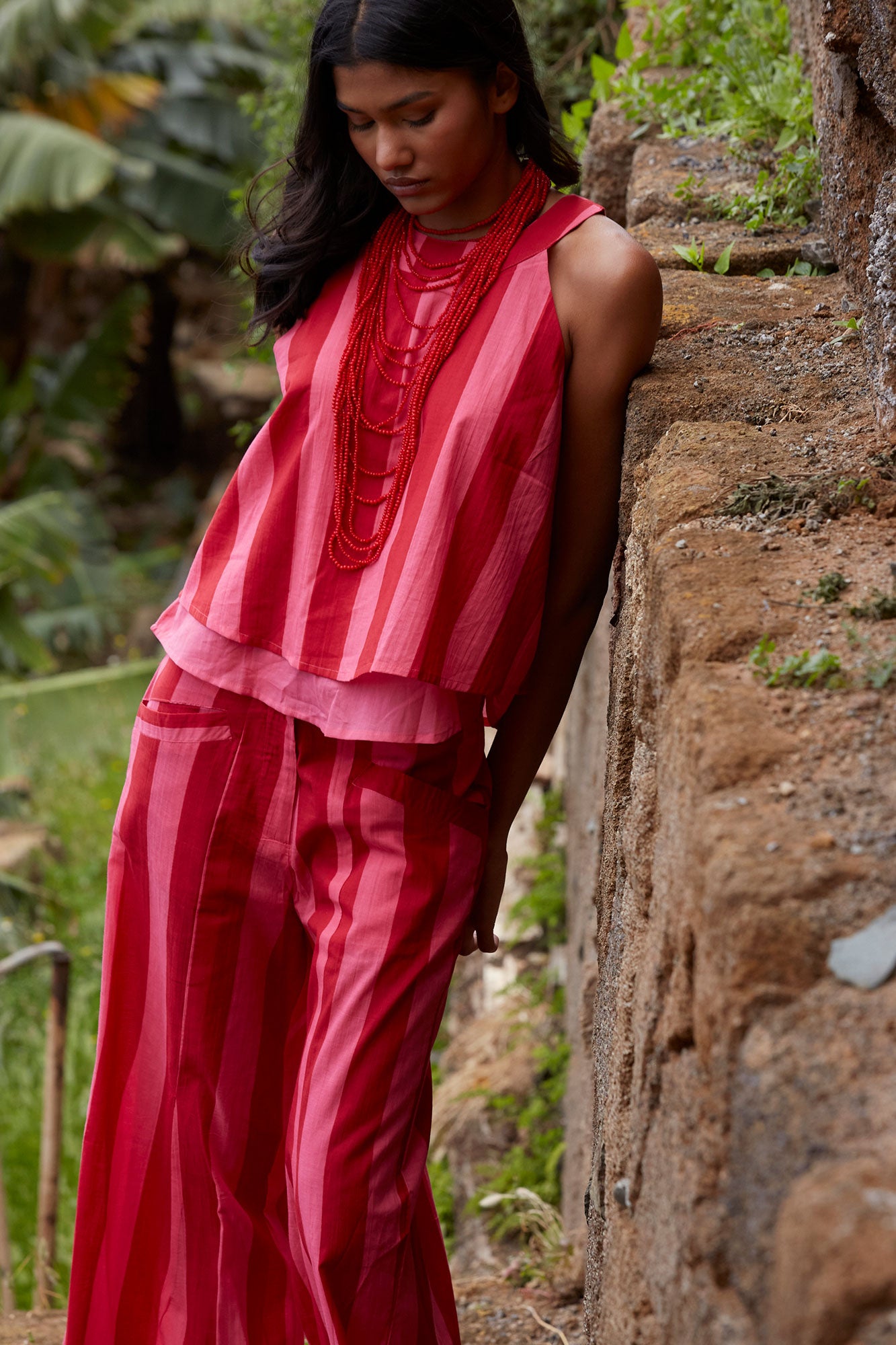 CONJUNTO LUMINIA ROJO
