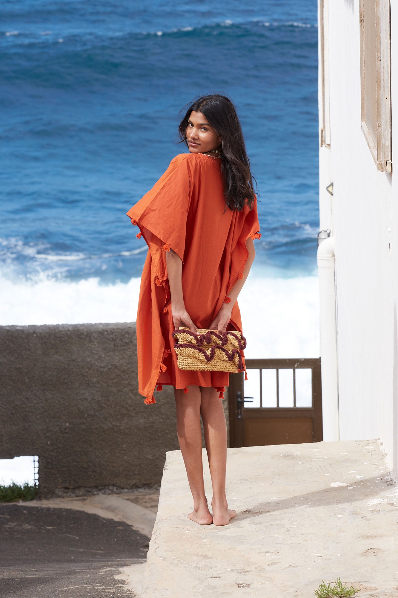 Cretan Orange Kaftan
