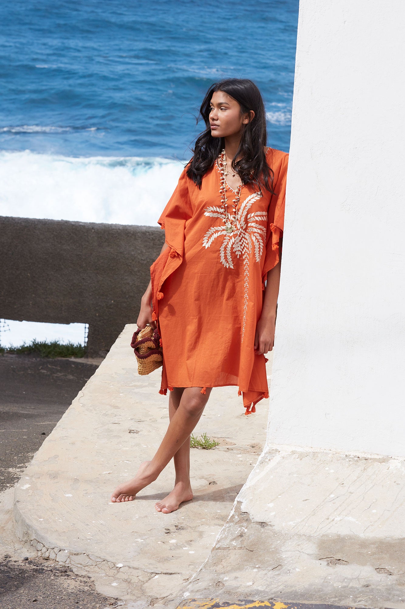Cretan Orange Kaftan