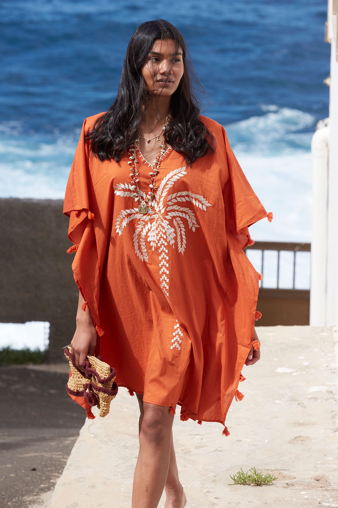 Cretan Orange Kaftan