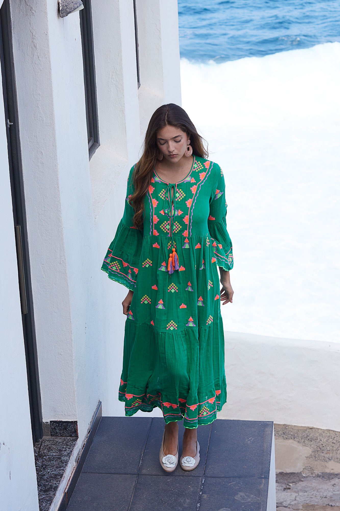 APOLLO GREEN DRESS