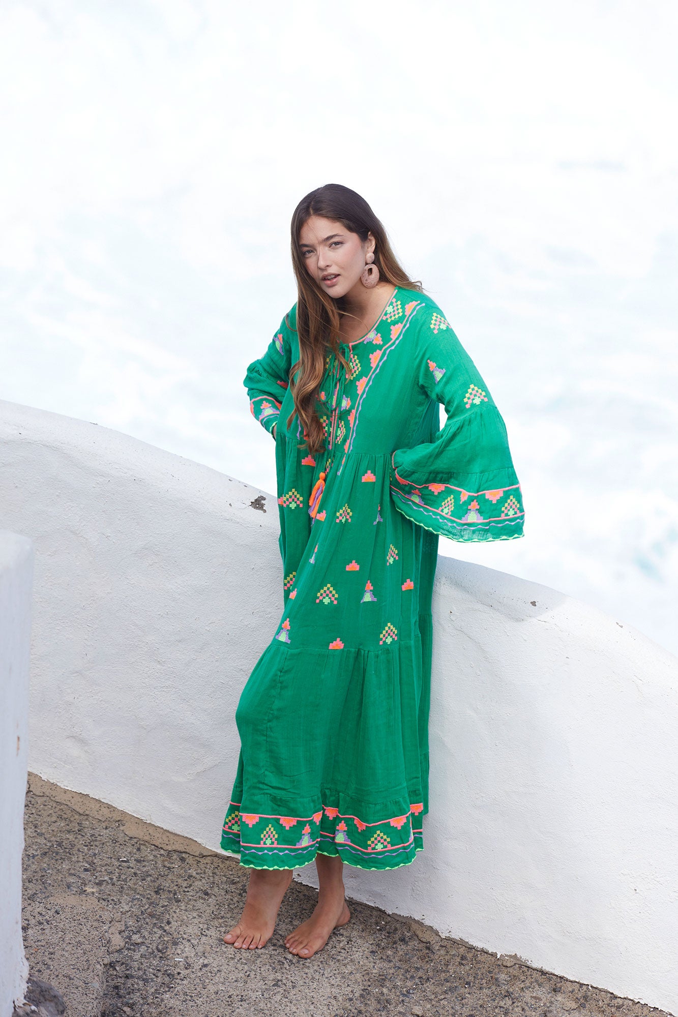 APOLLO GREEN DRESS