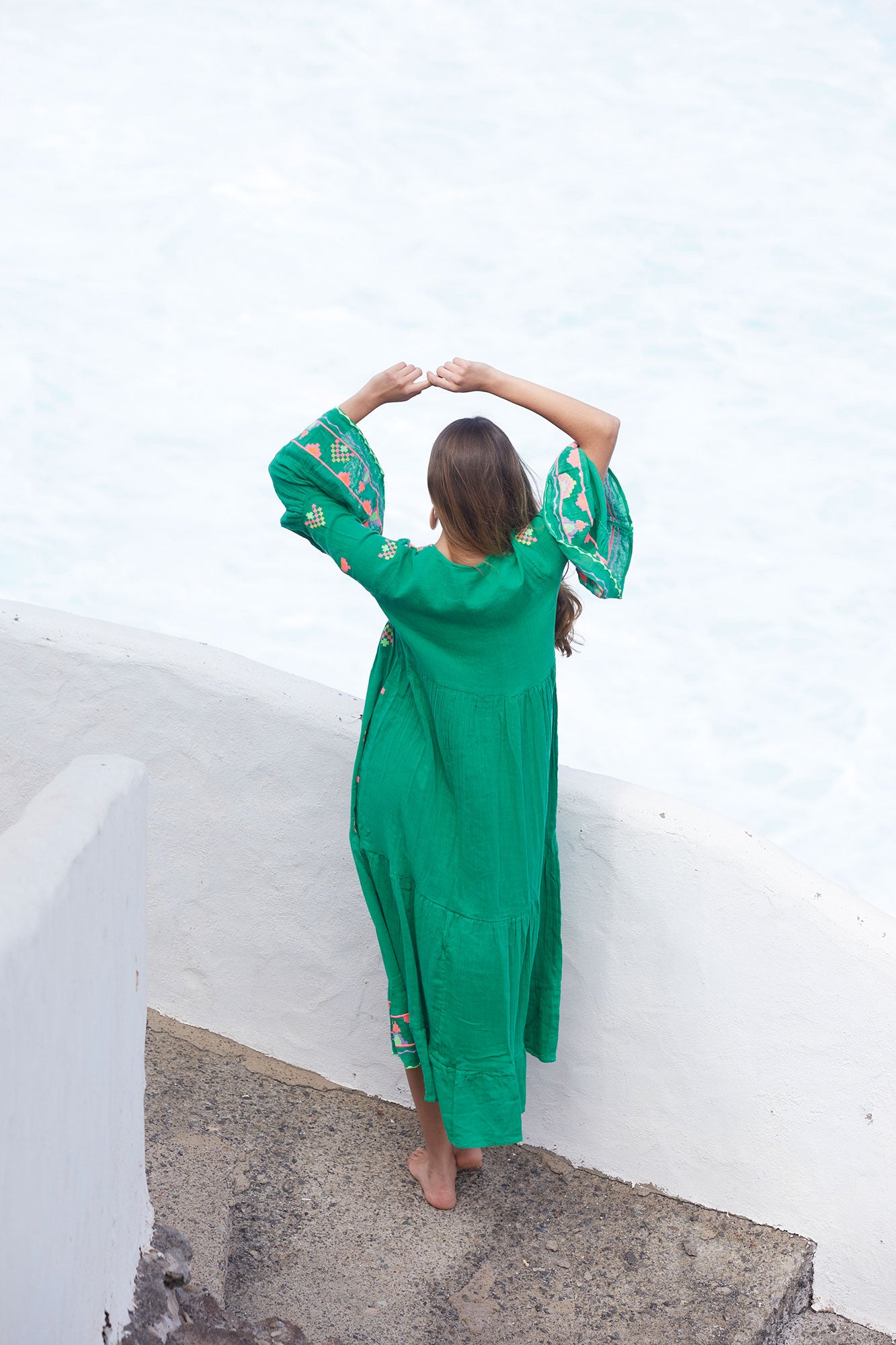 APOLLO GREEN DRESS