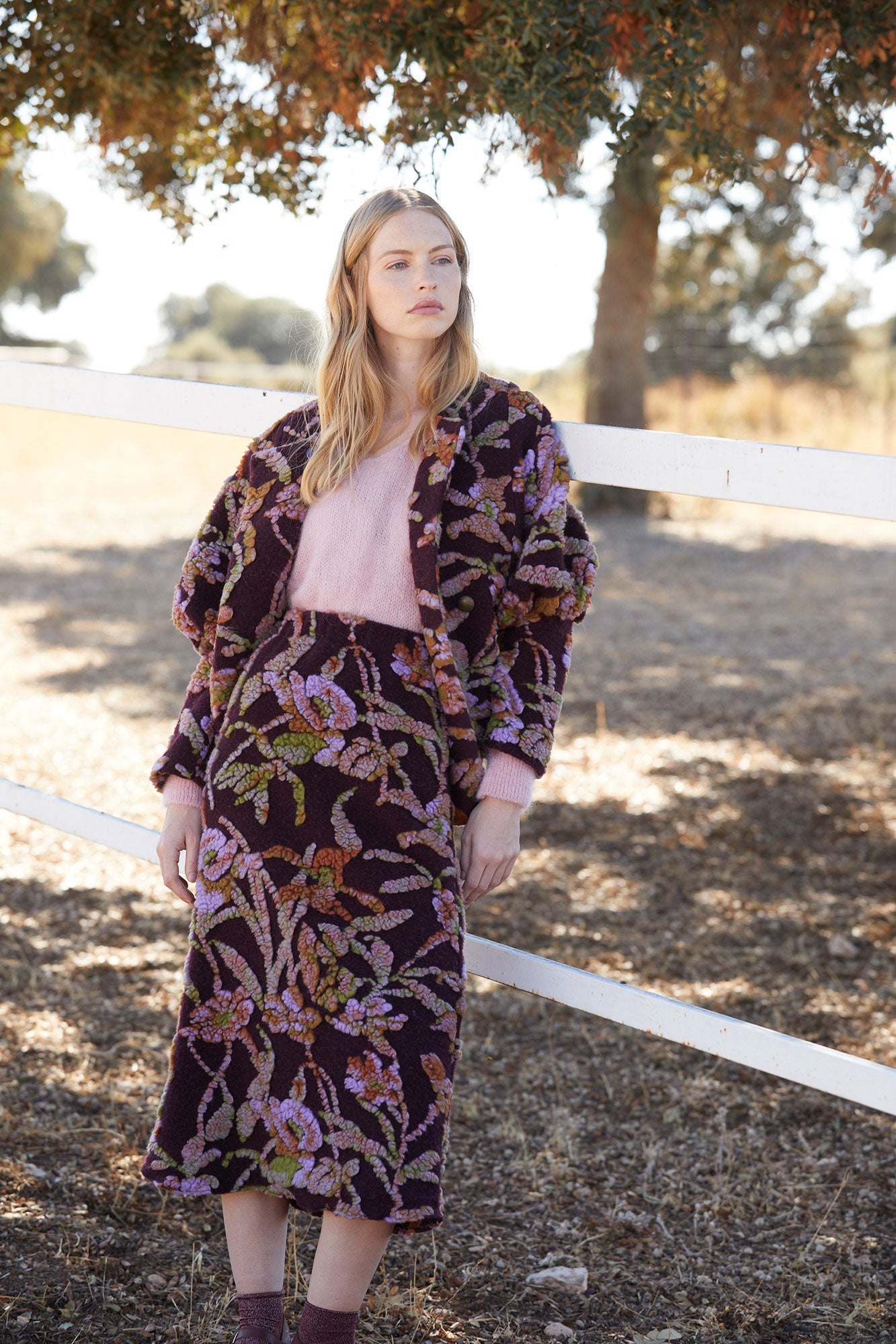 CHAQUETA LANA MULTICOLOR