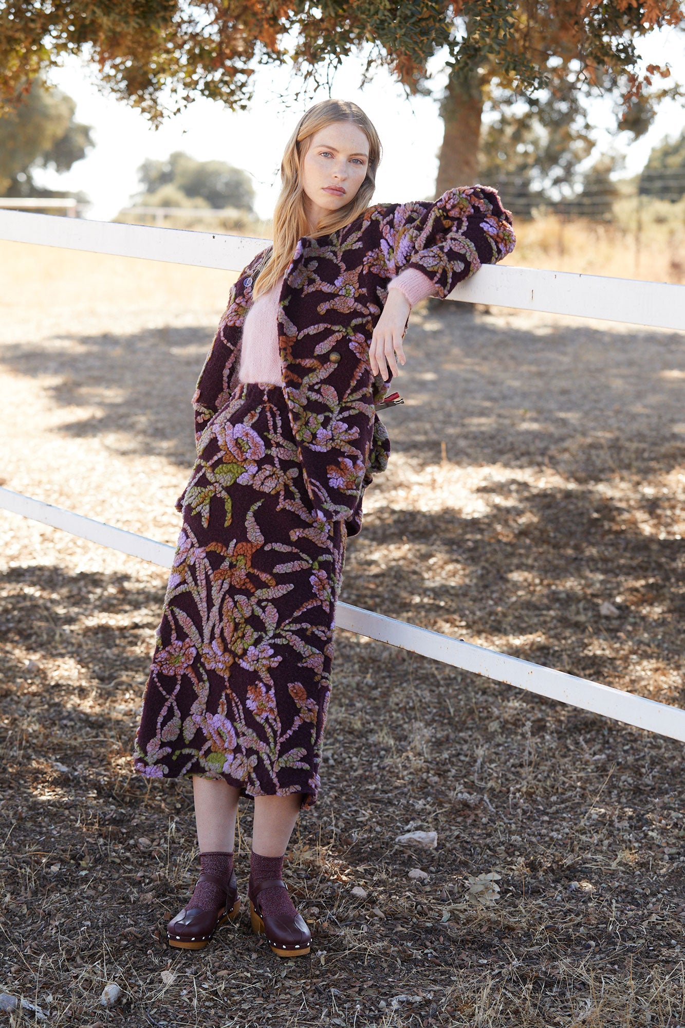 FALDA LANA MULTICOLOR