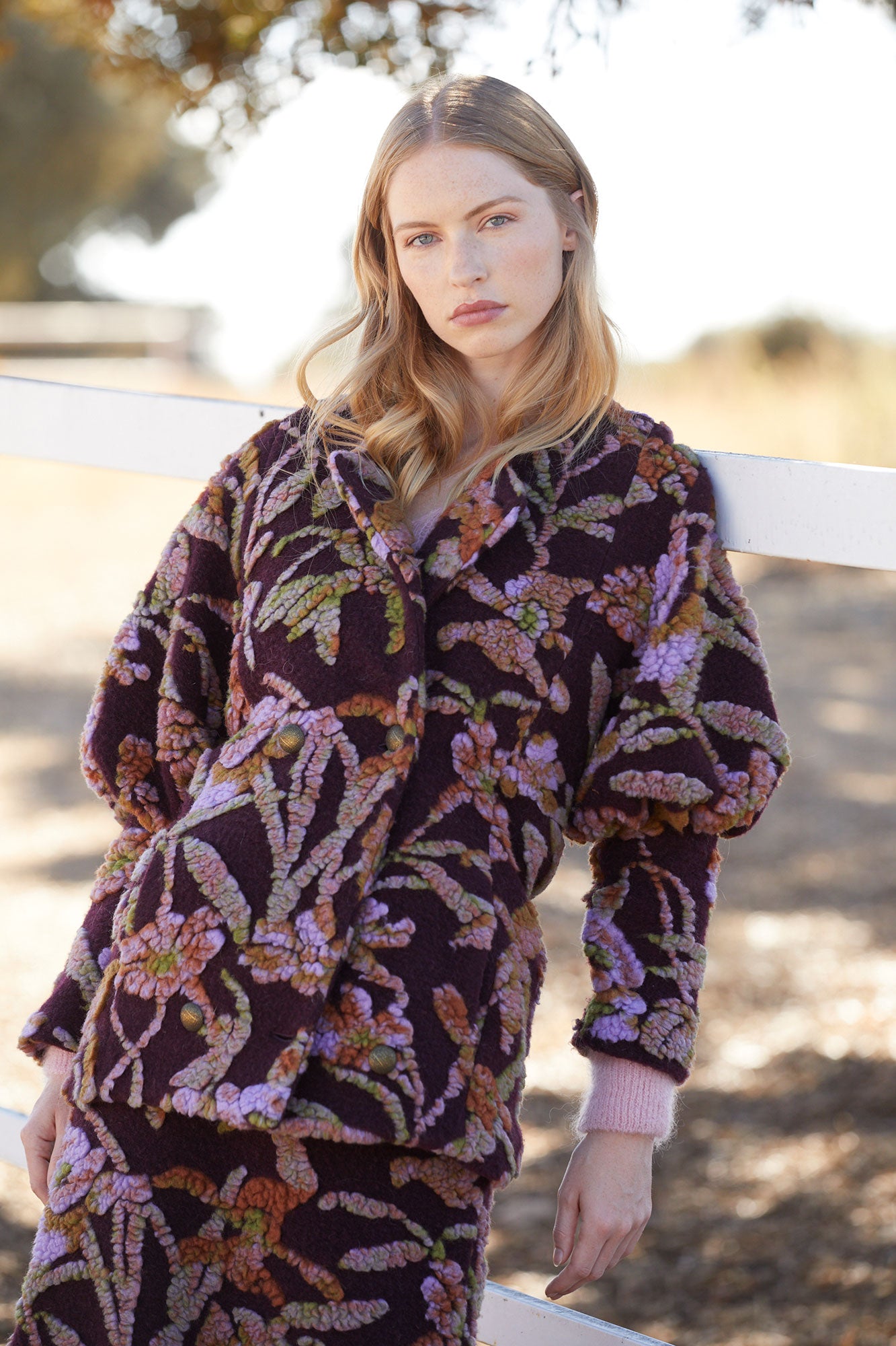 CHAQUETA LANA MULTICOLOR