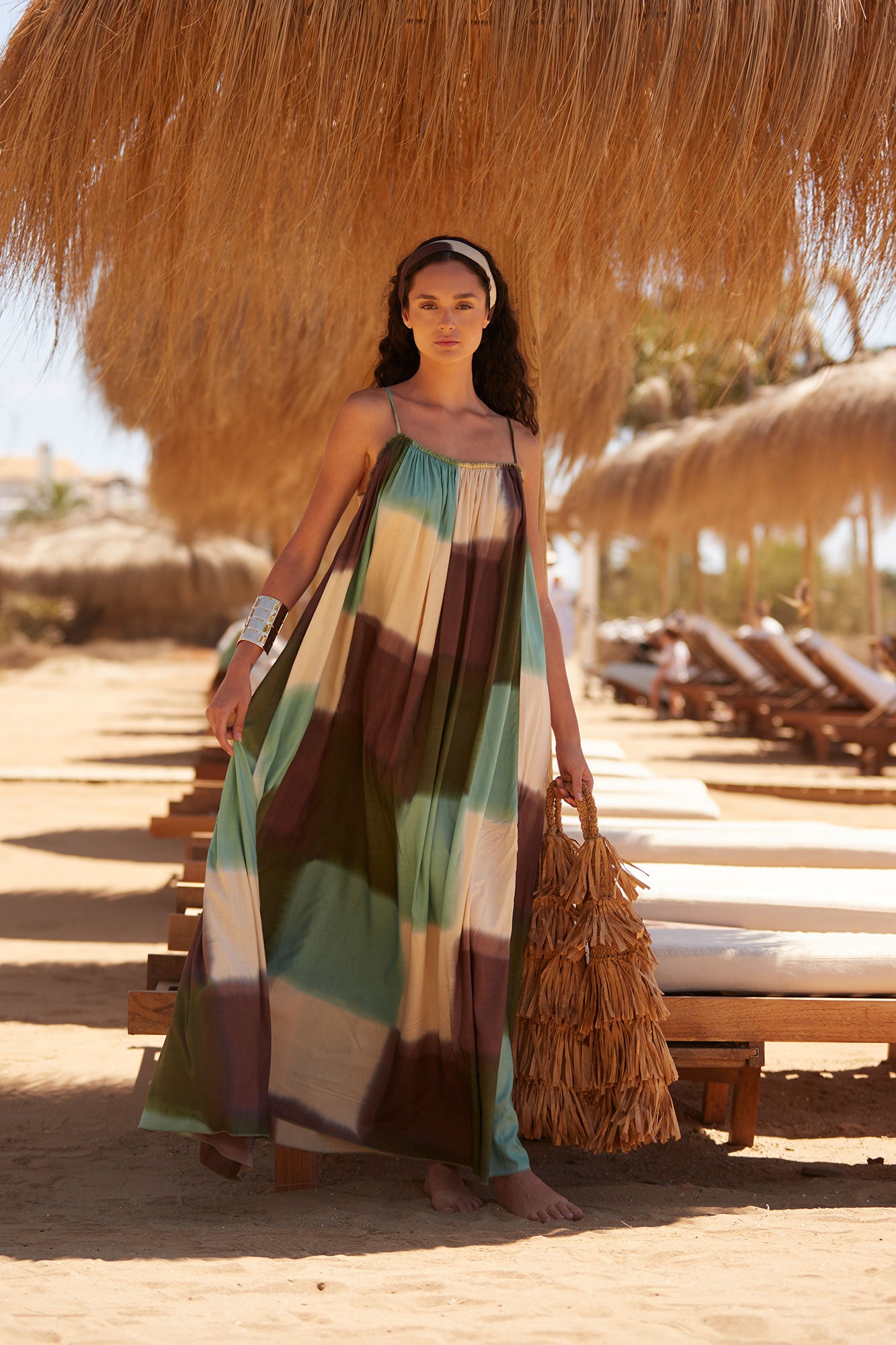 VESTIDO MARINO MULTICOLOR