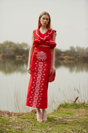 CONJUNTO MALDIVAS ROJO