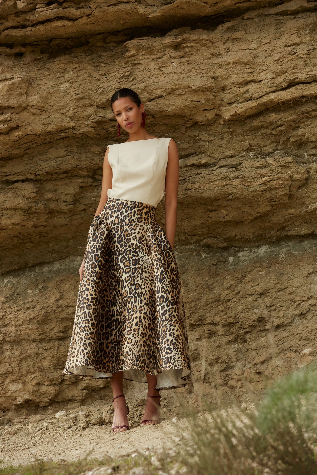 FALDA FLAVIO LEOPARDO