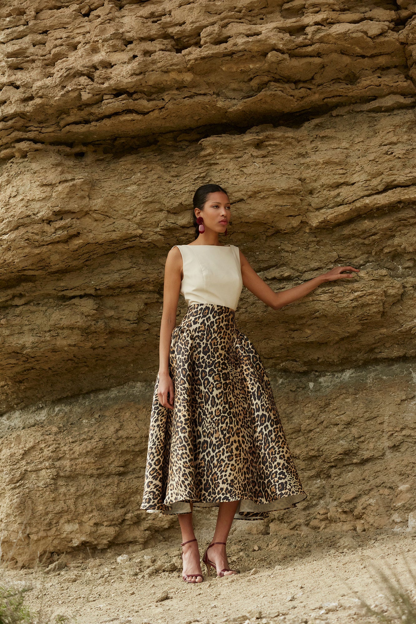 FALDA FLAVIO LEOPARDO