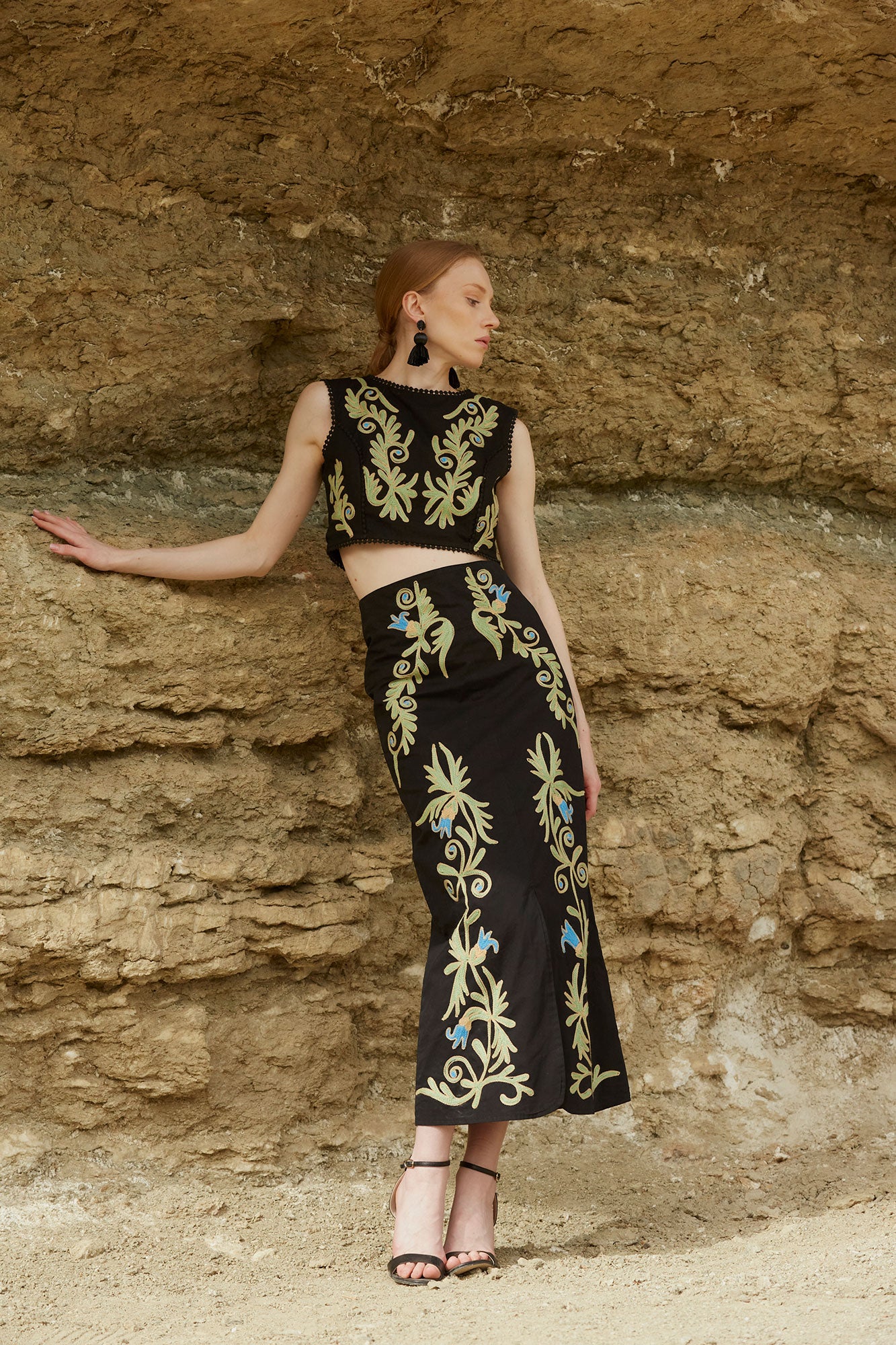 CONJUNTO LAVANDA NEGRO