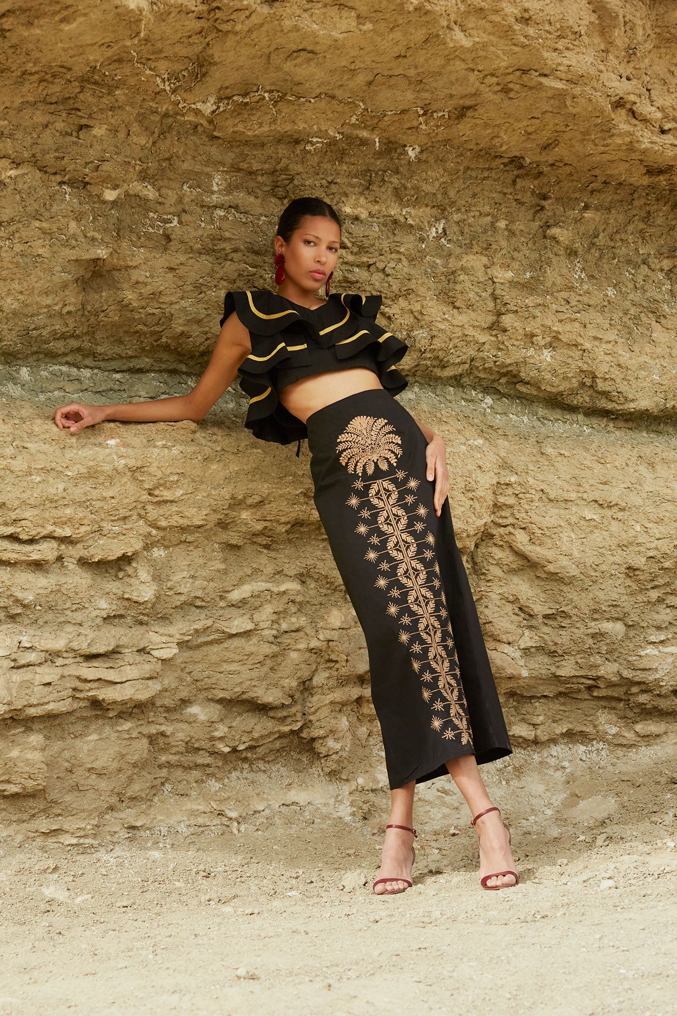 CONJUNTO MALDIVAS NEGRO