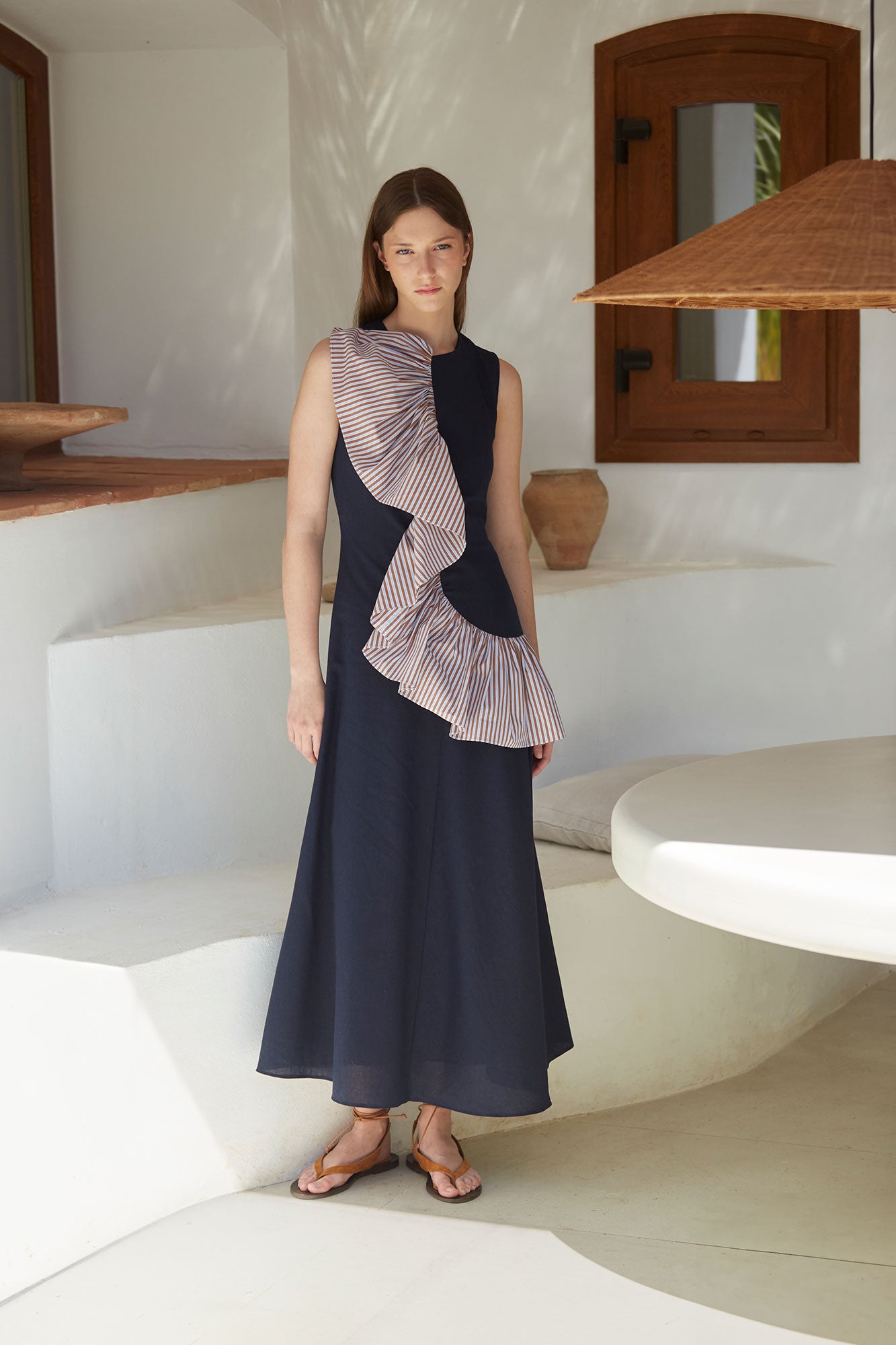 ROBE BLEU MARINE ST.025