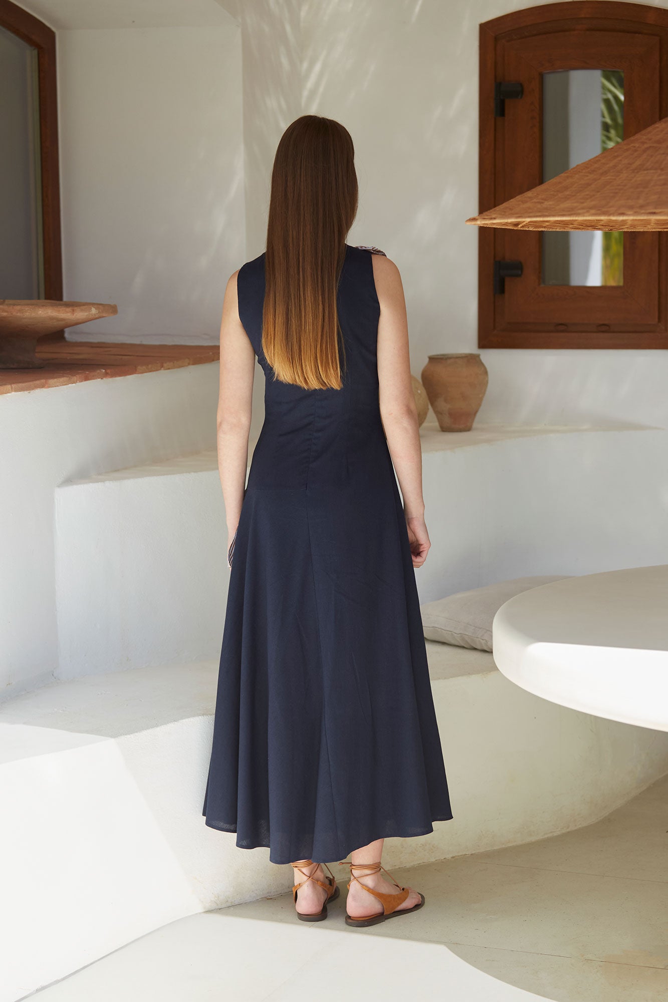 ROBE BLEU MARINE ST.025