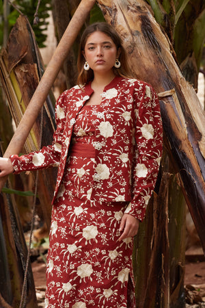 CHAQUETA LORENZA TERRACOTA