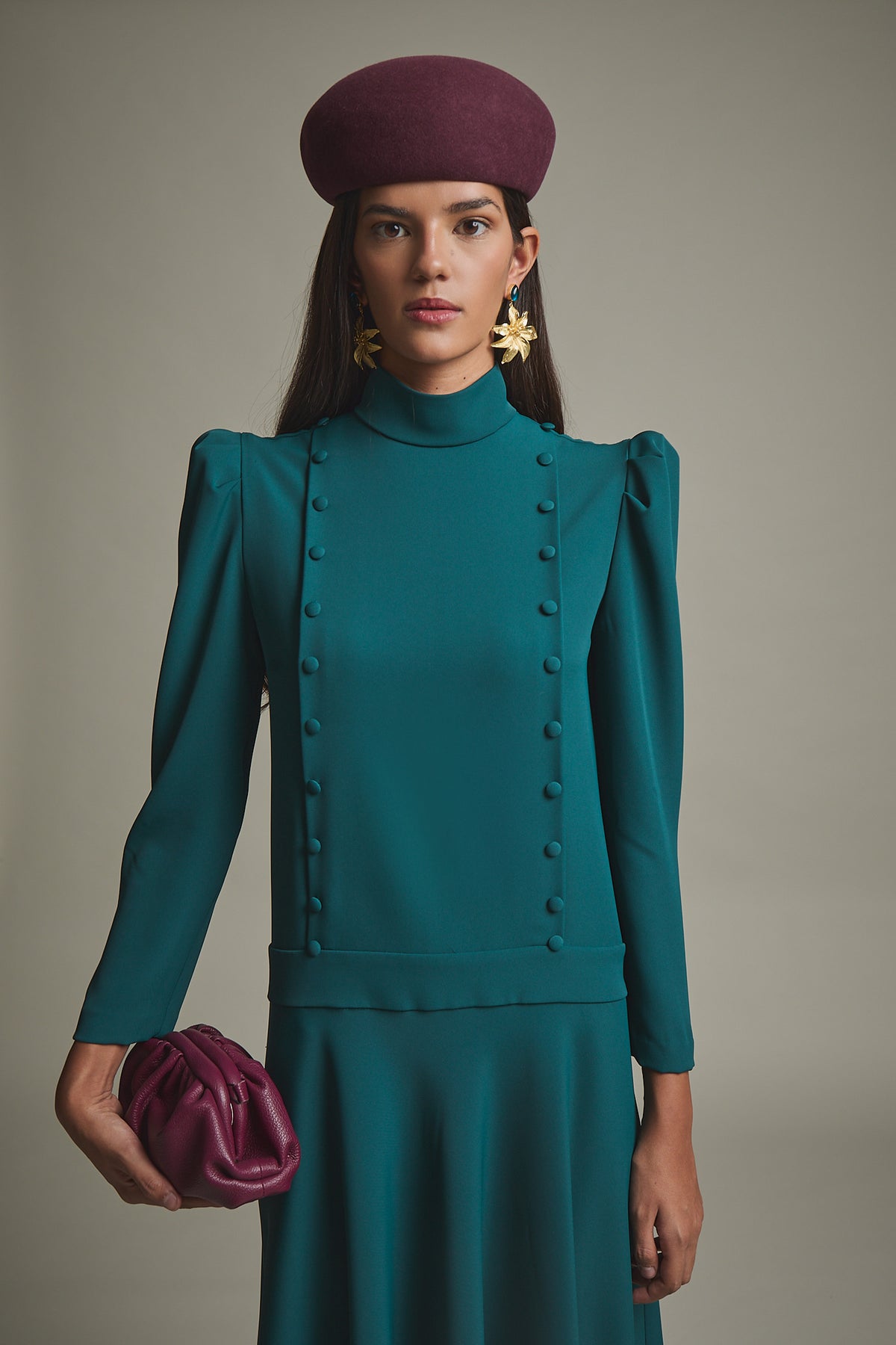 VESTIDO ADELA VERDE