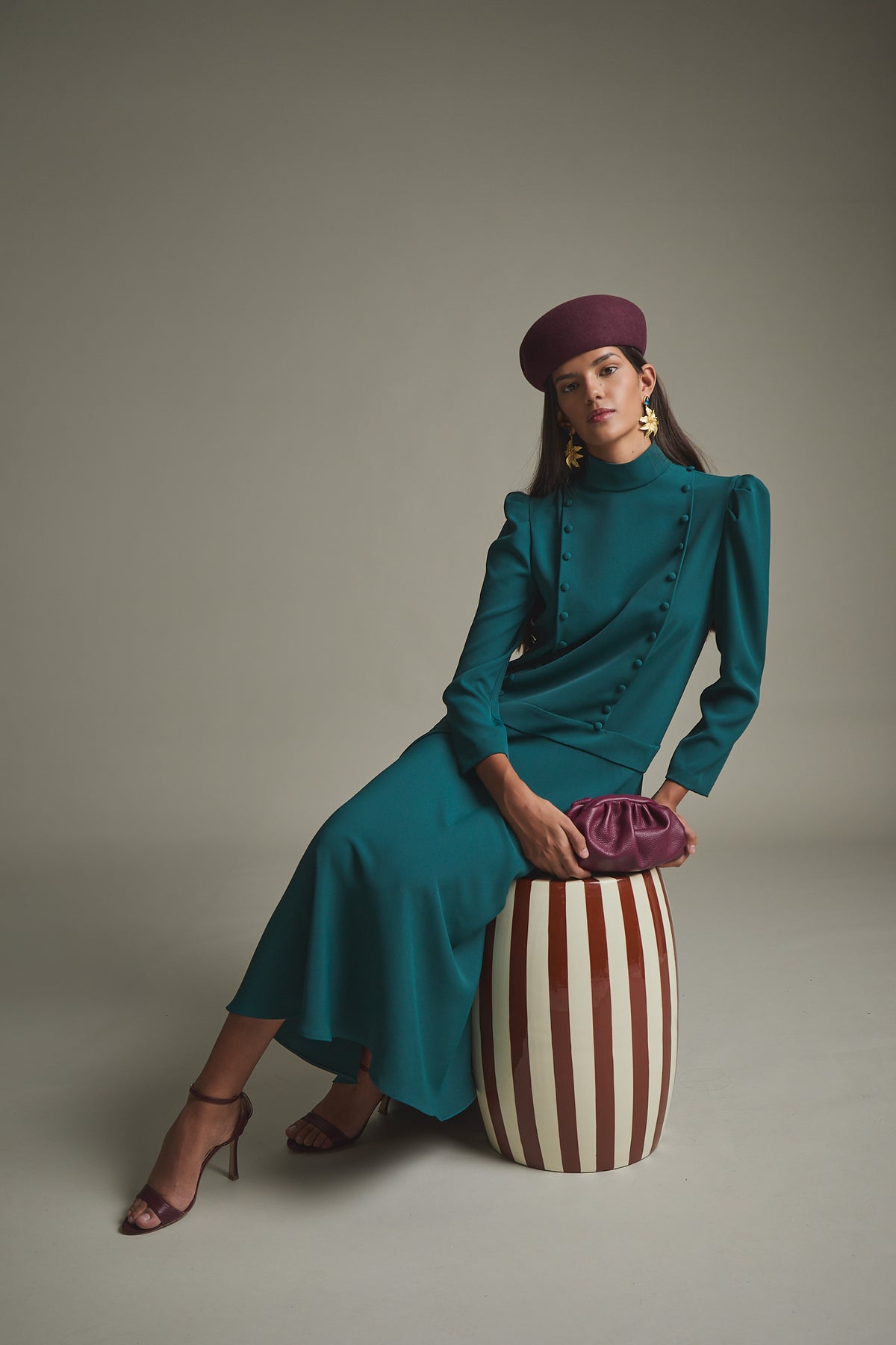VESTIDO ADELA VERDE