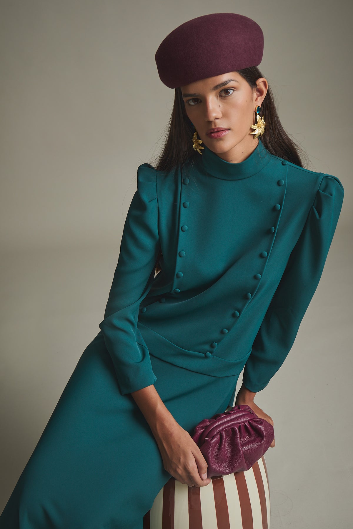 VESTIDO ADELA VERDE