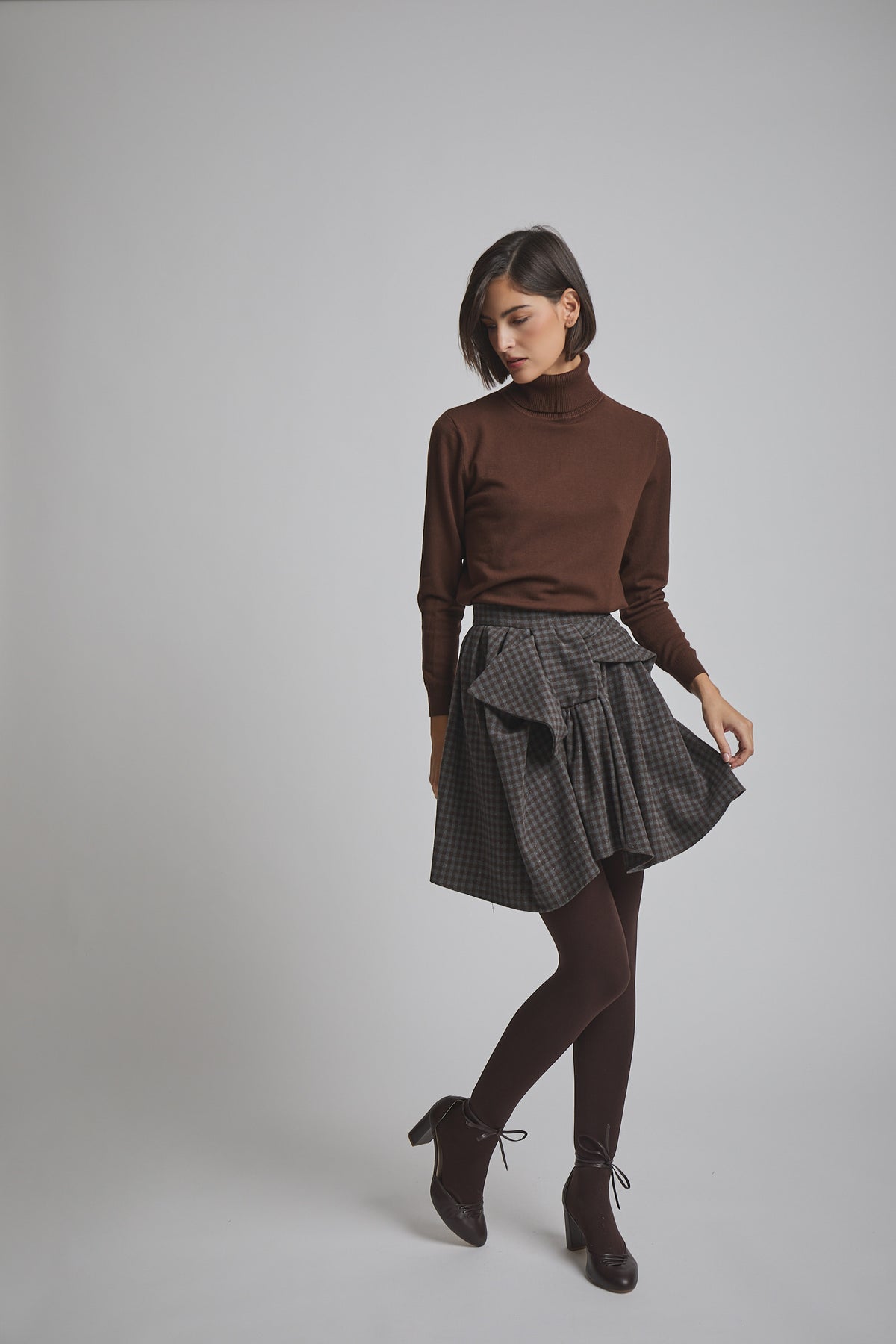 FALDA AMARA GRIS