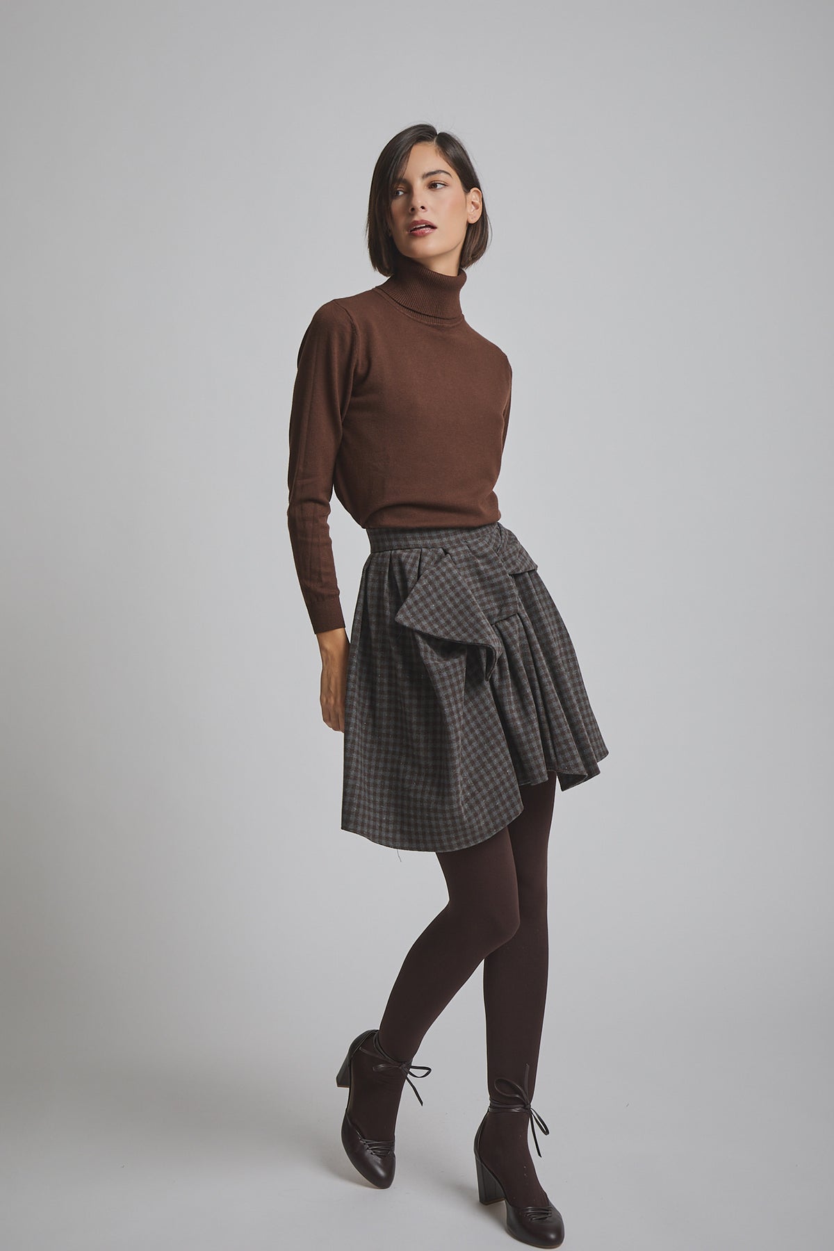 FALDA AMARA GRIS