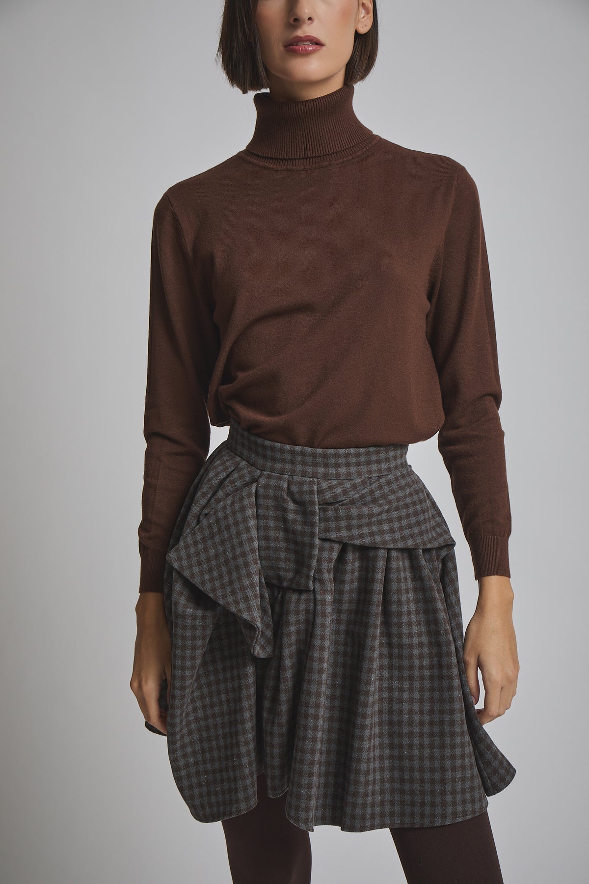 FALDA AMARA GRIS